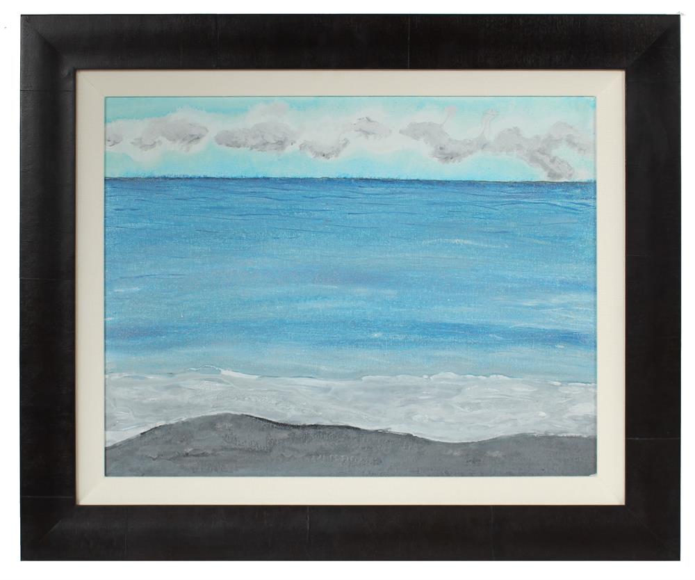 <i>Kahena</i>, Hawaii<br>2018 Mixed Media Seascape<br><br>#A0854