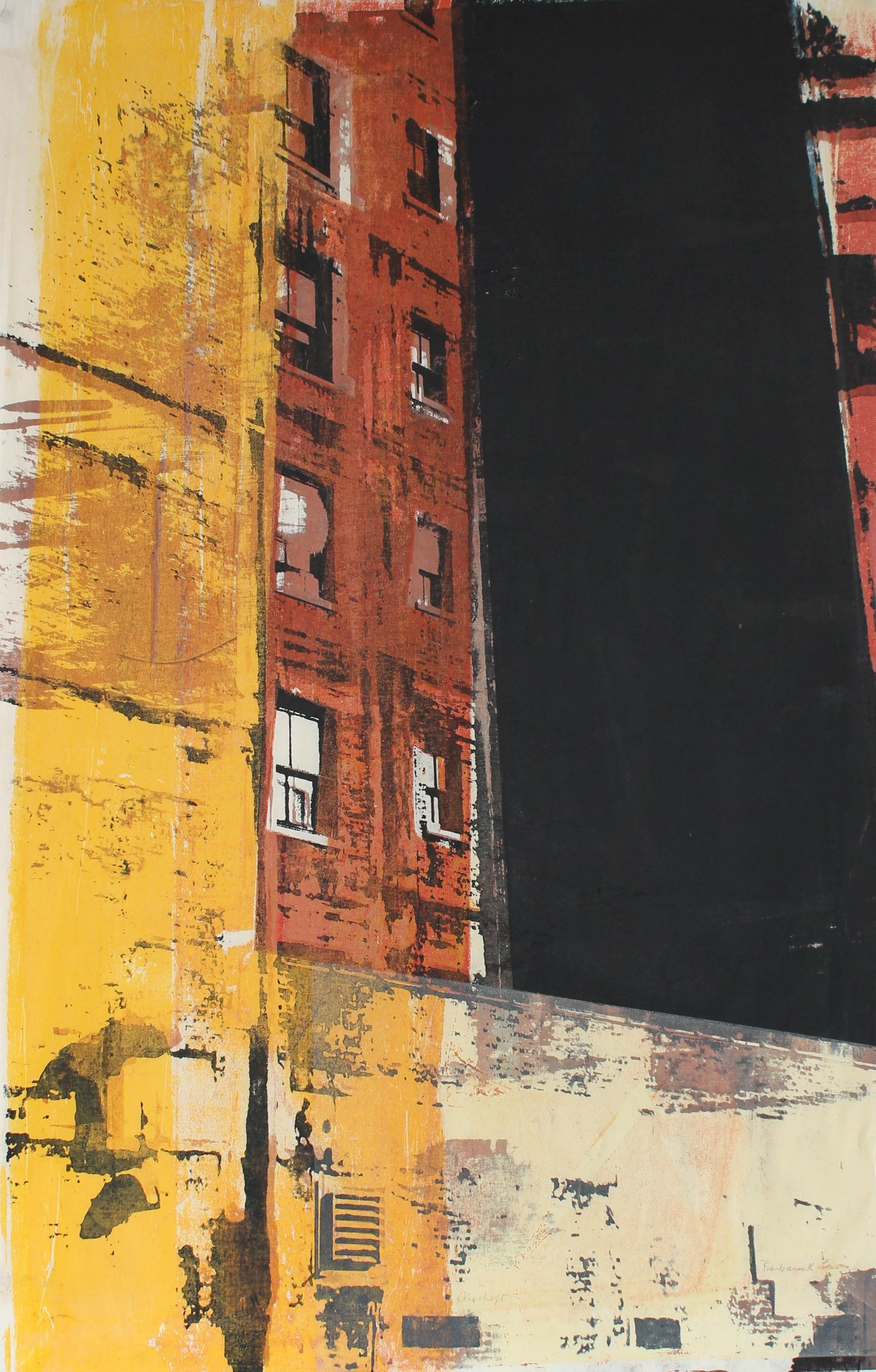 <i>Airshaft</i><br>1973 Serigraph<br><br>#A0928