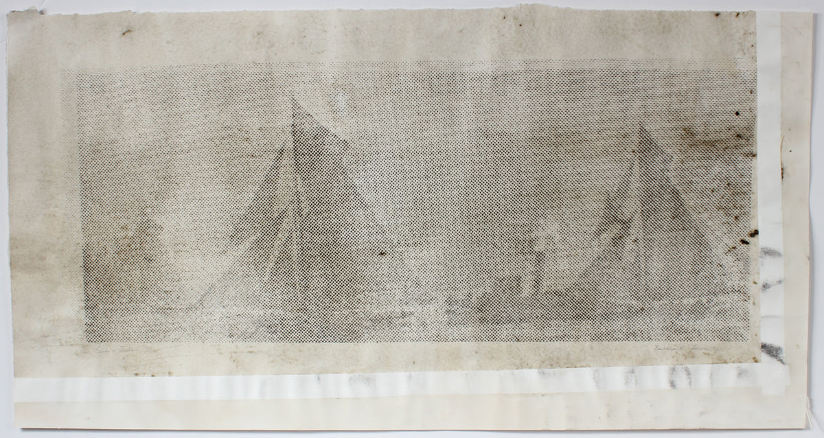 <i>Sails and Steam</i> <br>1976 Serigraph <br><br>#A1006