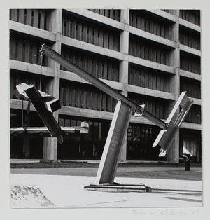 Angular Industrial Sculpture <br>1969 Photograph <br><br>#A1515