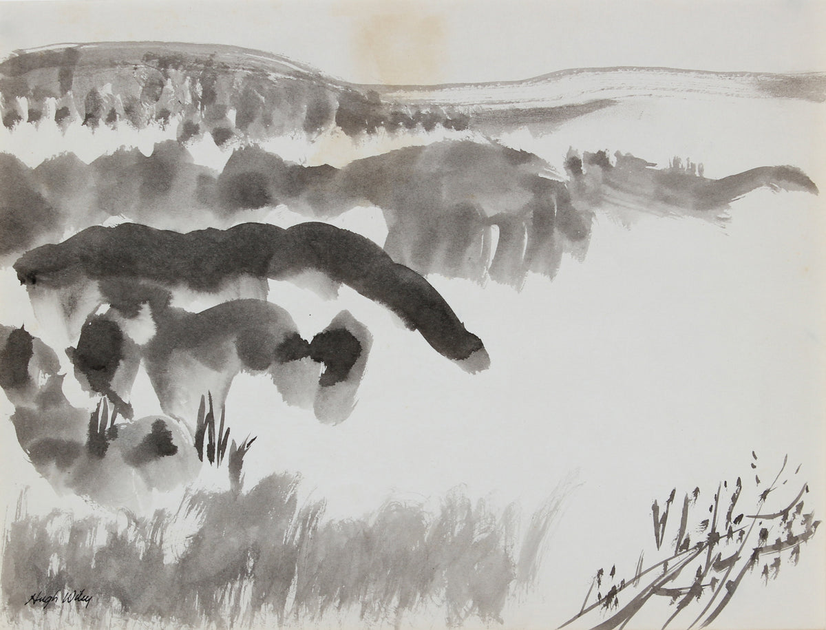 Monochromatic Landscape &lt;br&gt;1957 Ink &lt;br&gt;&lt;br&gt;#A1938