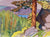 <i>Above Lake Alpine</i> <br>1991 Watercolor <br><br>#A2066