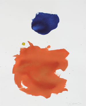 <i>Deep Coral Gesture</i><br>2018 Gouache<br><br>#A2124
