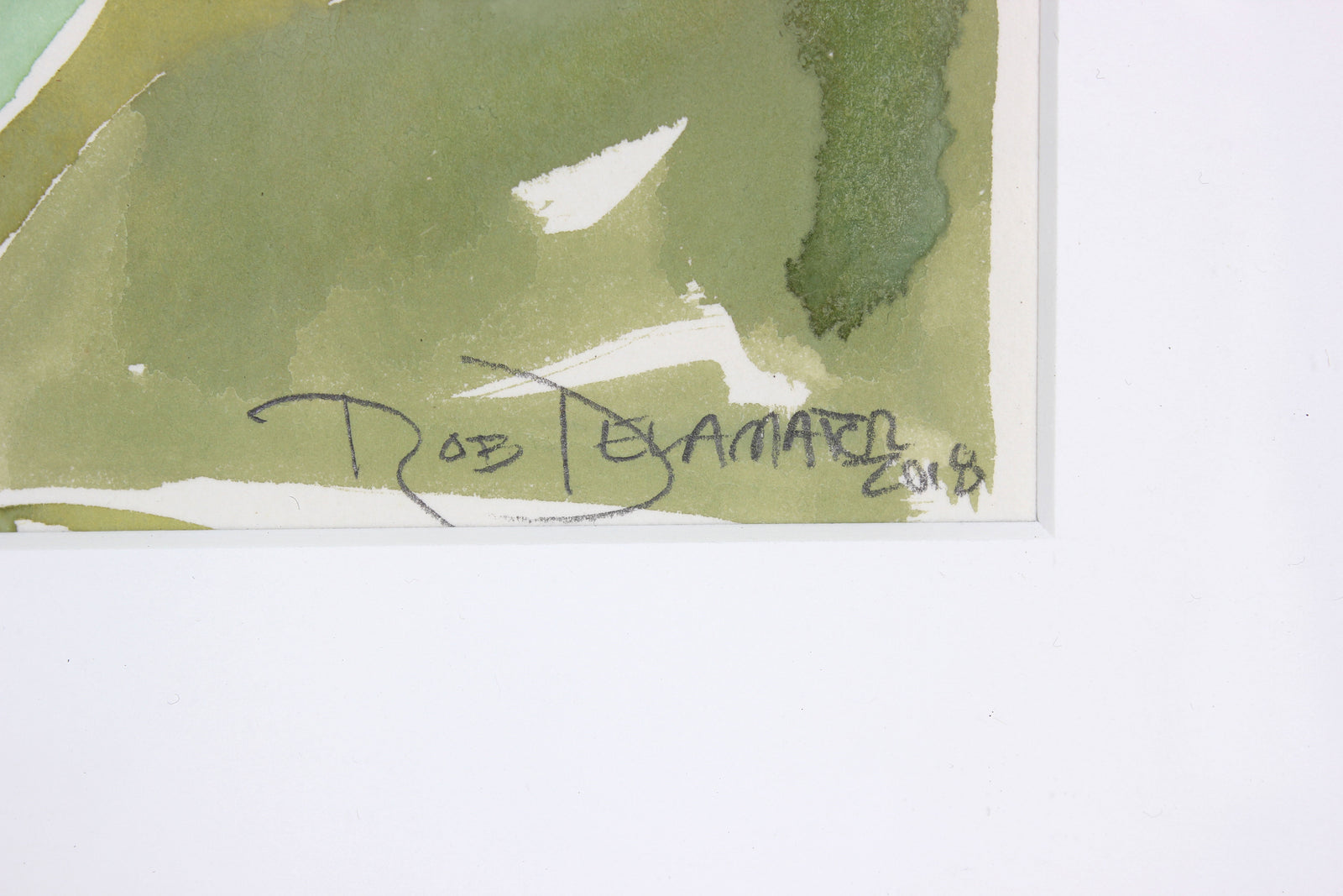 <i>Italian Landscape I</i><br>2018 Gouache<br><br>#A3151