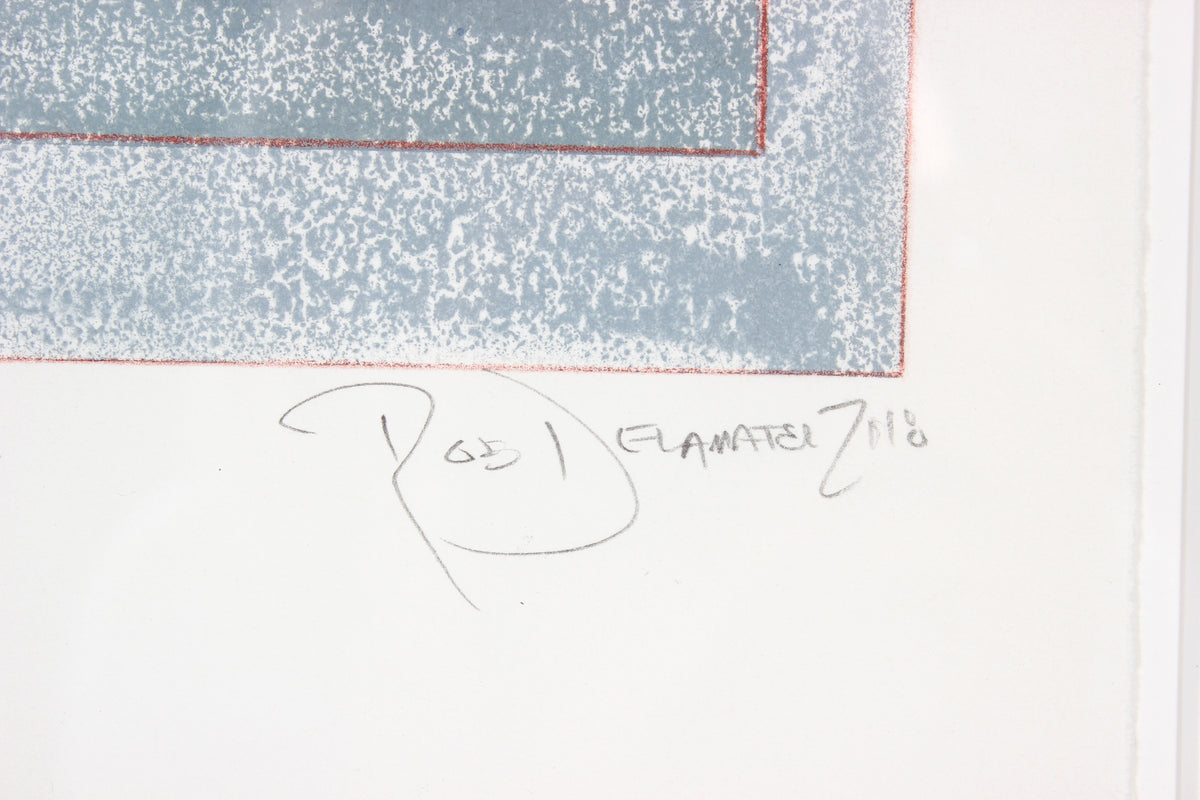 <i>Pantheon I</i><br>2018 Monotype, Gouache & Colored Pencil<br><br>#A3167