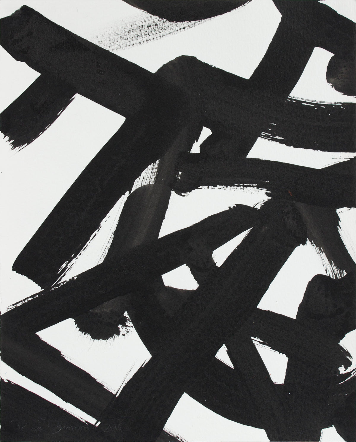 <i>Script III</i><br>2018 India Ink<br><br>#A3176