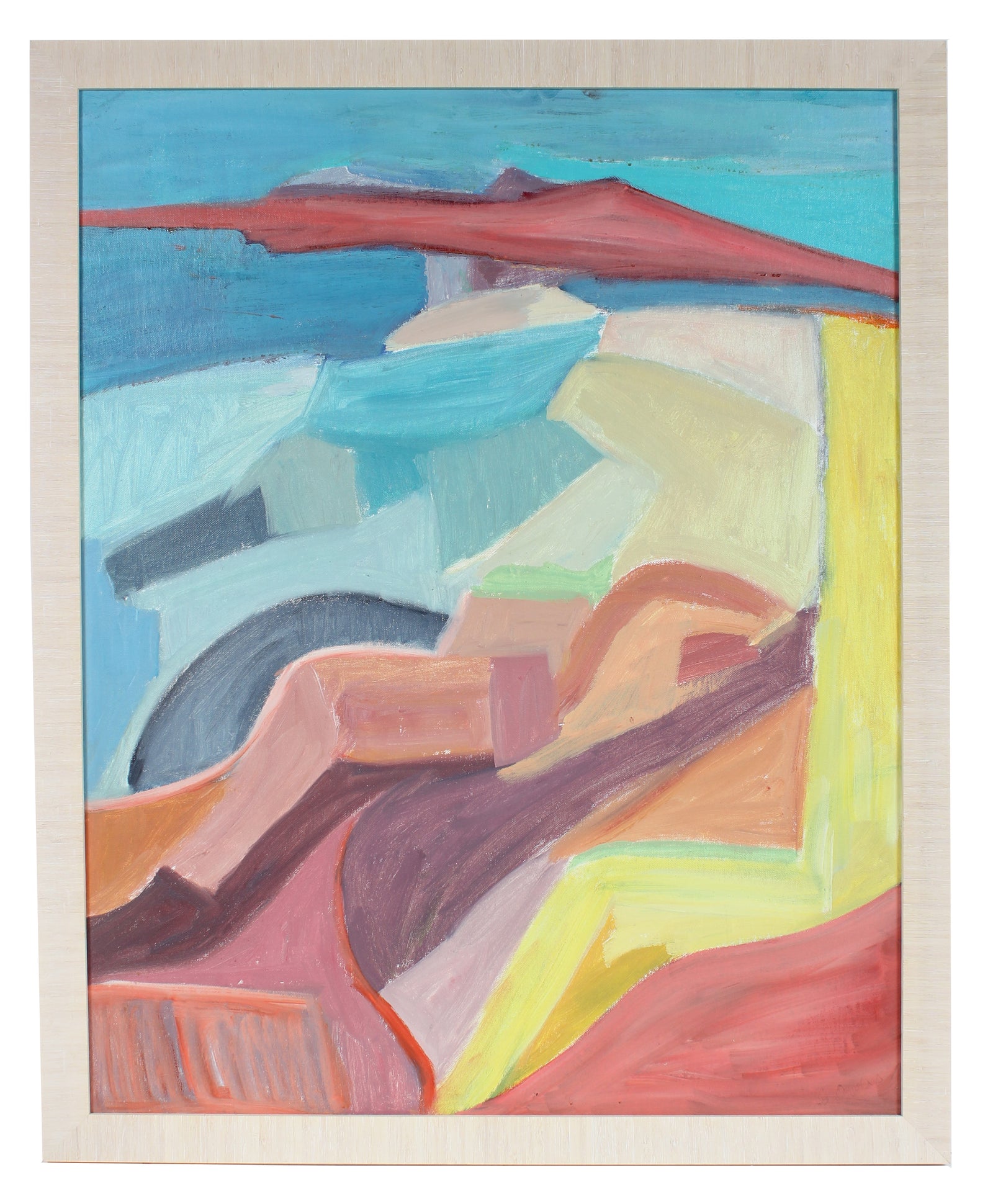<i>Taos</i>, New Mexico <br>1980s Oil <br><br>#A3034