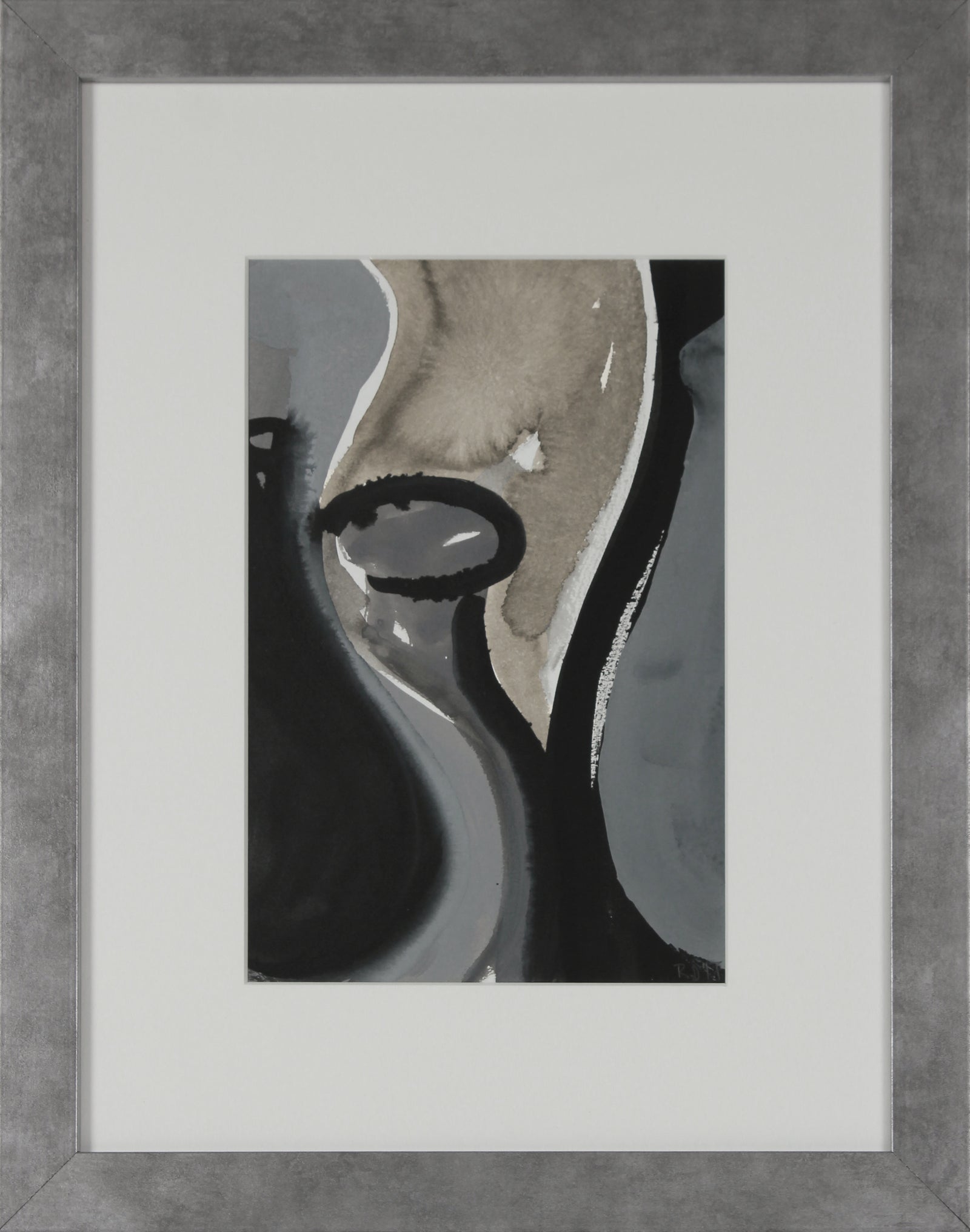 <i>Vessel Still Life VI</i><br>2017 Ink Abstract<br><br>#A3742