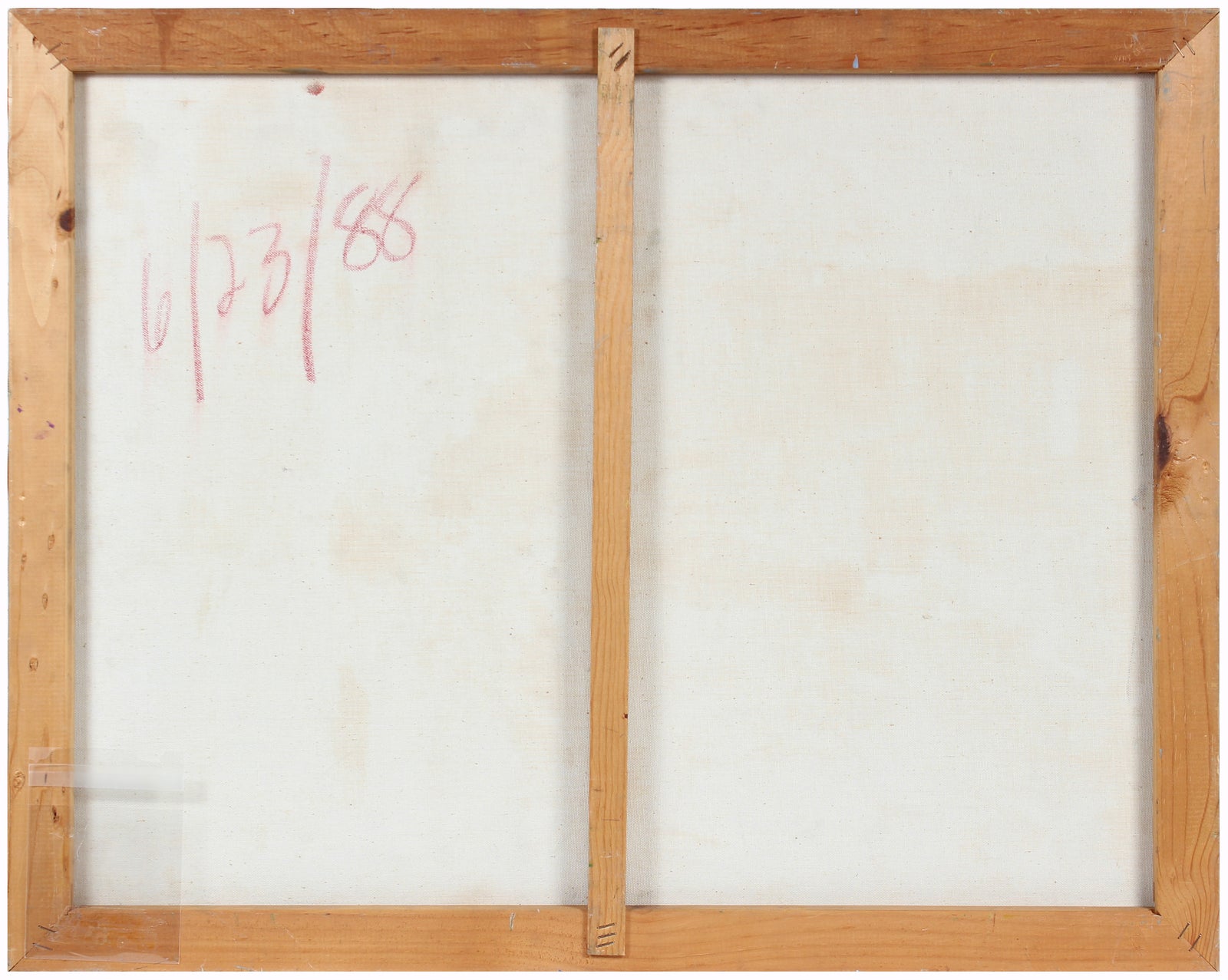 San Francisco Street Scene <br>June 1988 Oil <br><br>#A5462