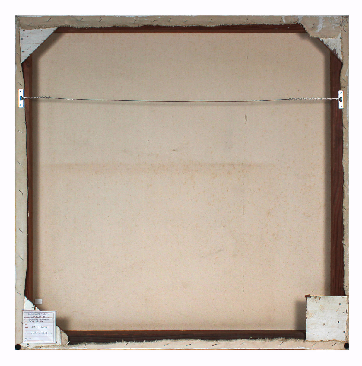 Abstracted Field & Farm<br>Late 20th Century Oil<br><br>#A5764