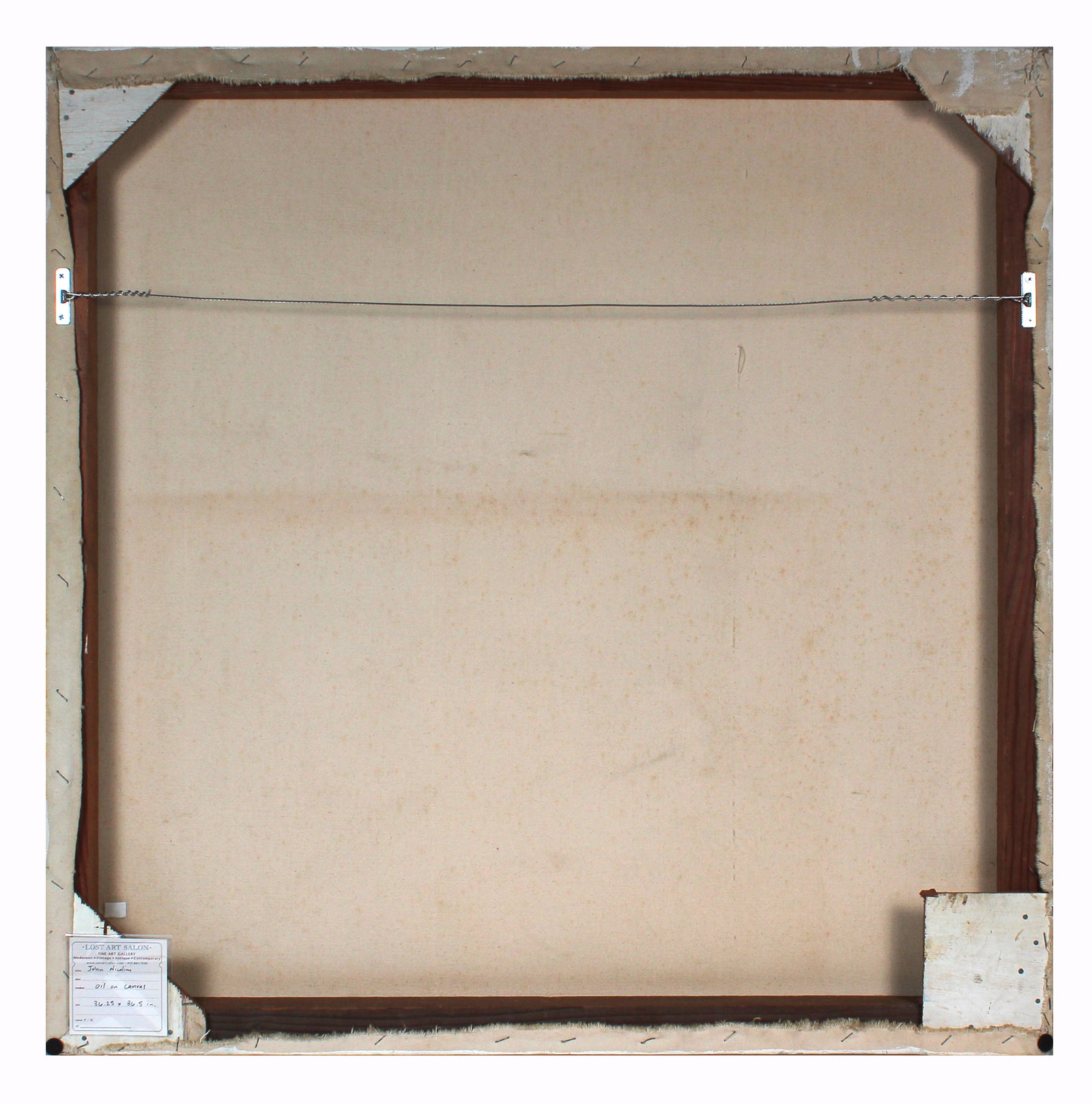 Abstracted Field & Farm<br>Late 20th Century Oil<br><br>#A5764