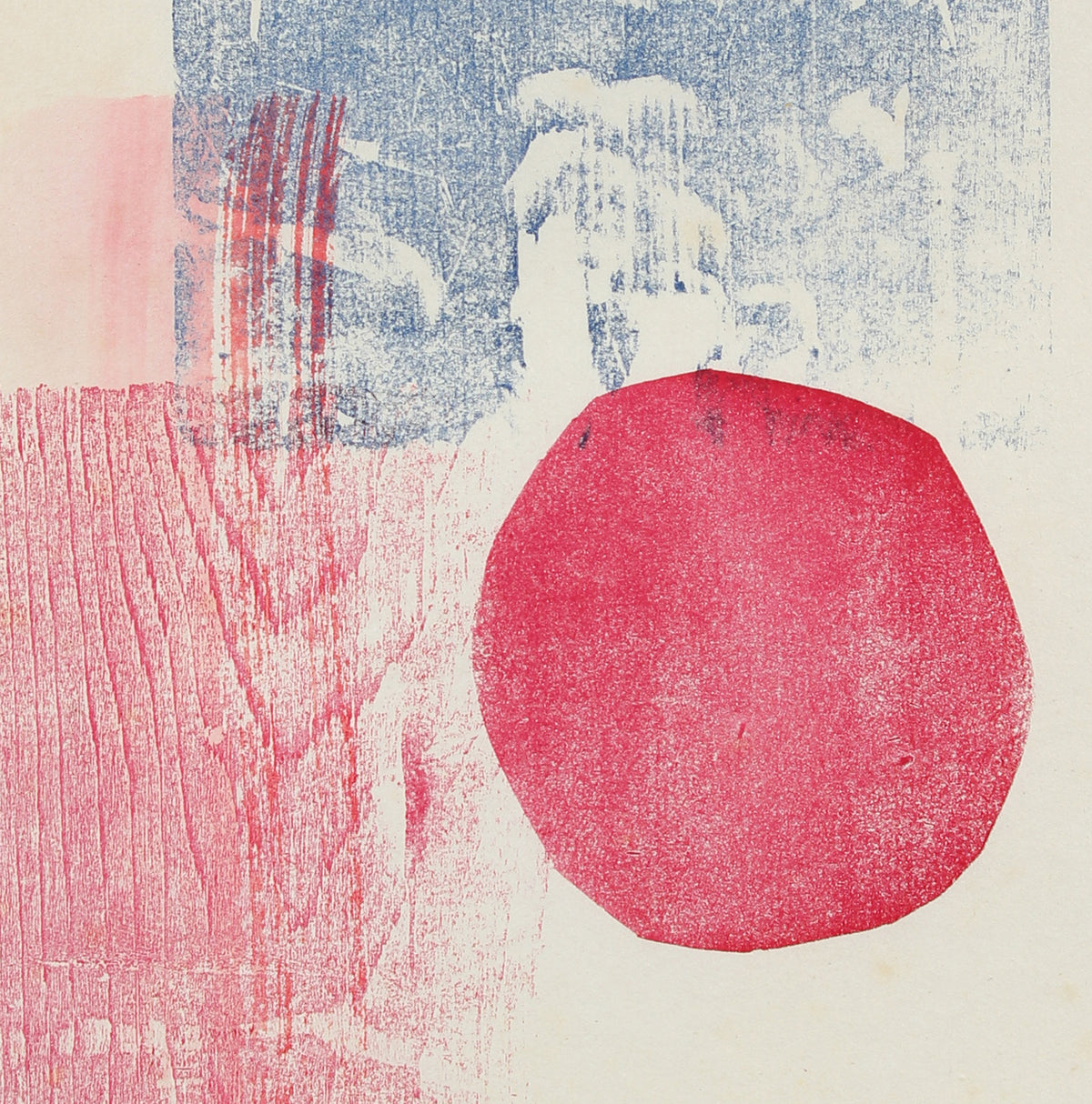 Circular and Rectilinear Forms<br> Late 20th Century Print <br><br>#A5951