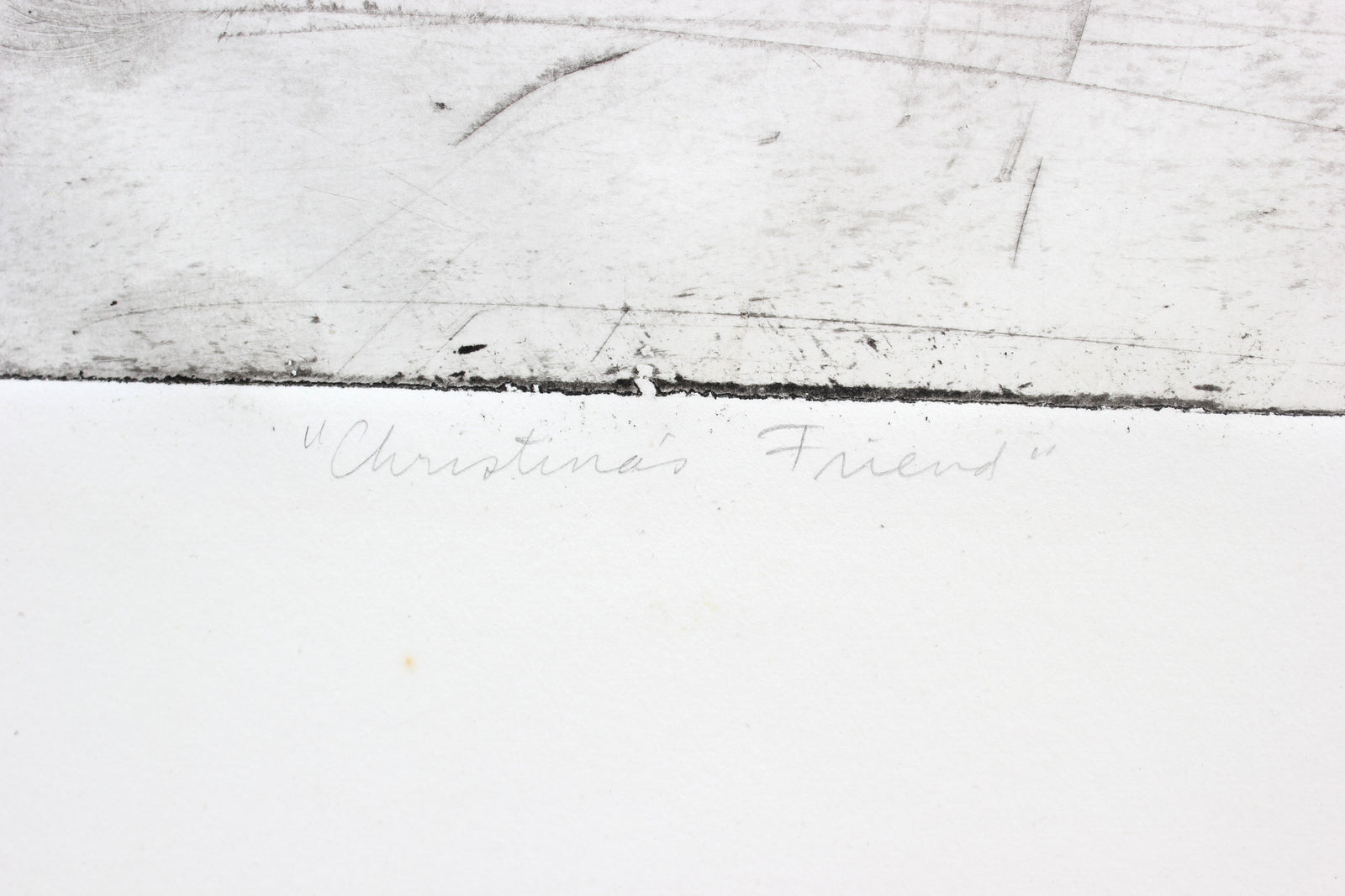 <i>Christina's Friend</i><br>1968 Photo Etching<br><br>#A5958