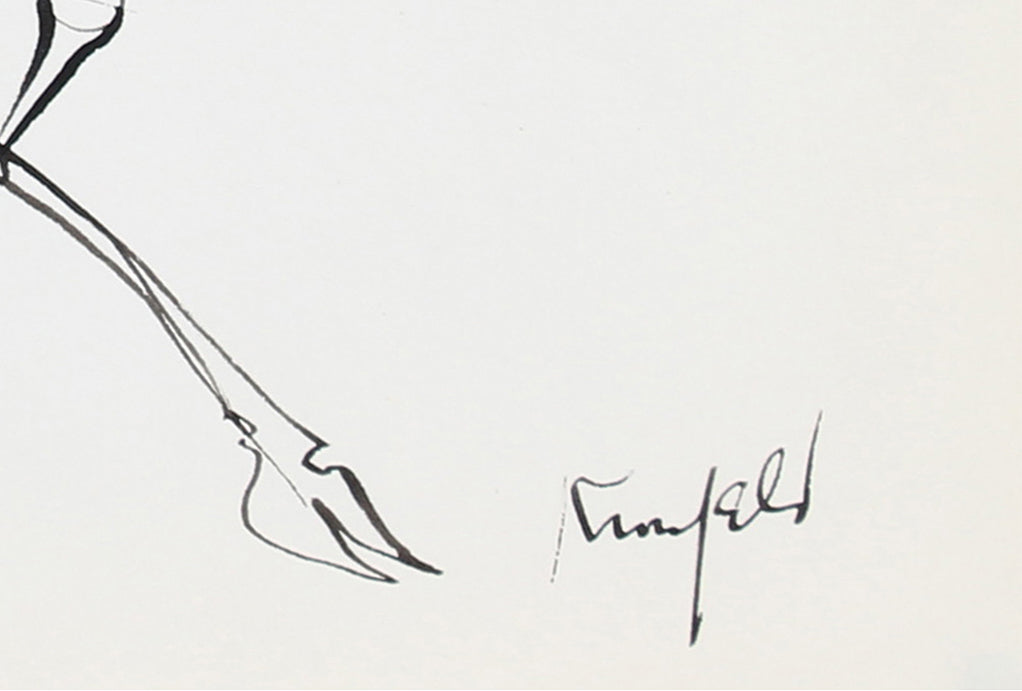 Majestic Stag <br>1970-80s Ink <br><br>#A5989