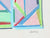 Geometric Drawing<br>Mid - Late 20th Century Pastel<br><br>#A6193
