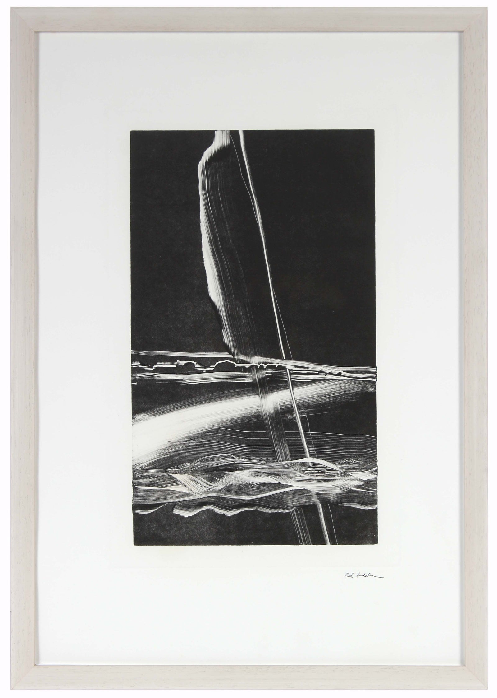 Monochromatic Print<br>Late 20th Century Monotype<br><br>#A6335