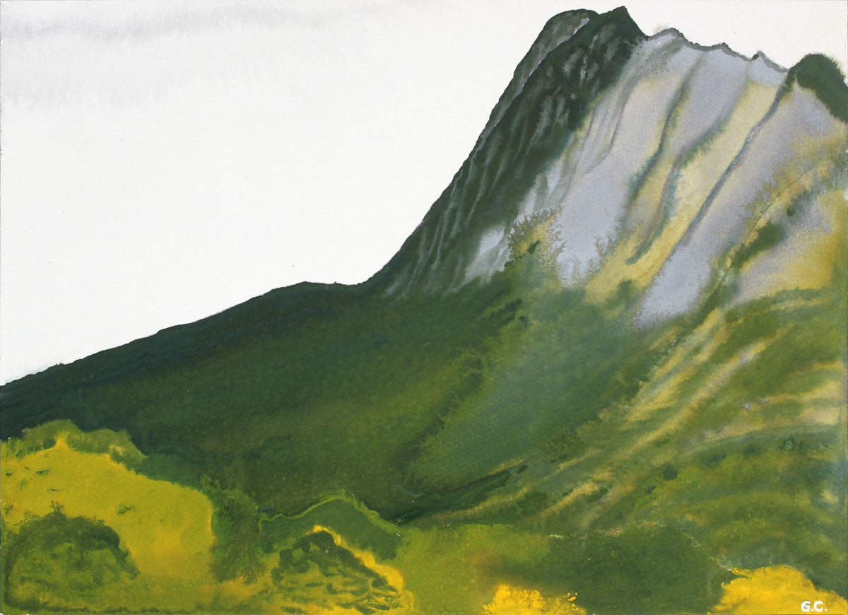 <i>Pic Saint-Loup, Lui</i><br>2018 Gouache<br><br>#A6368