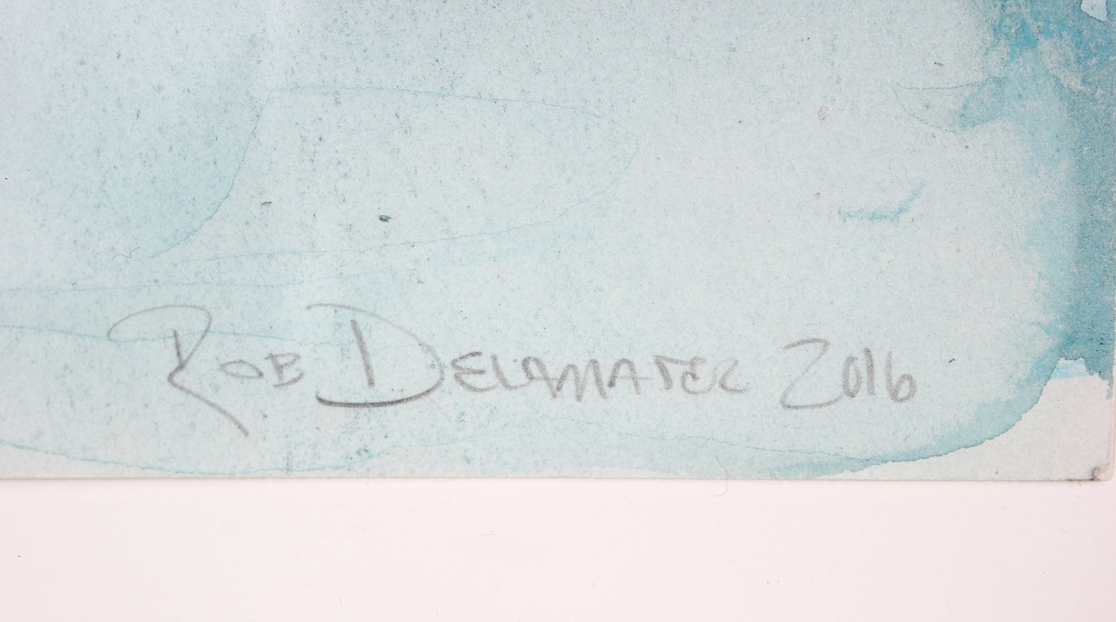 <i>Sky II</i> <br>2016 Gouache Pour Painting <br><br>#A6577