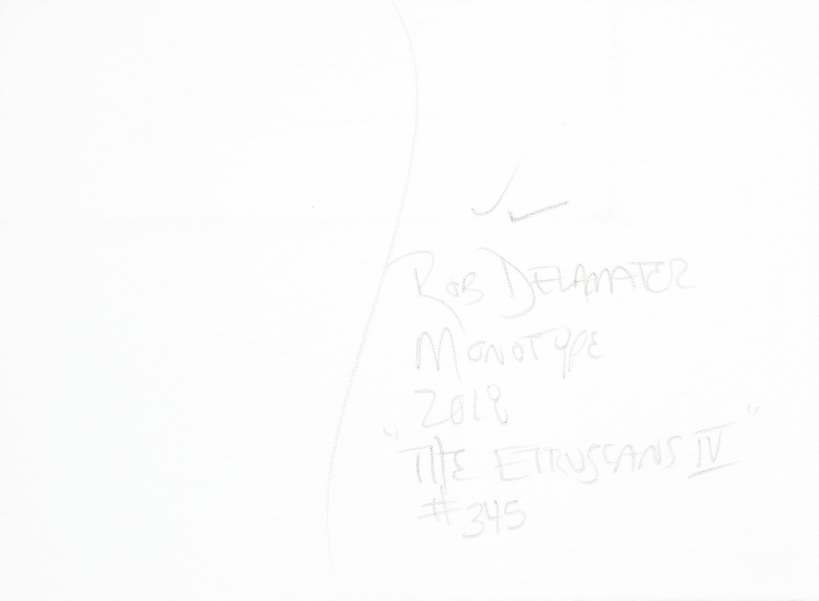 <i>The Etruscans IV</i><br>2018 Monotype<br><br>#A6635