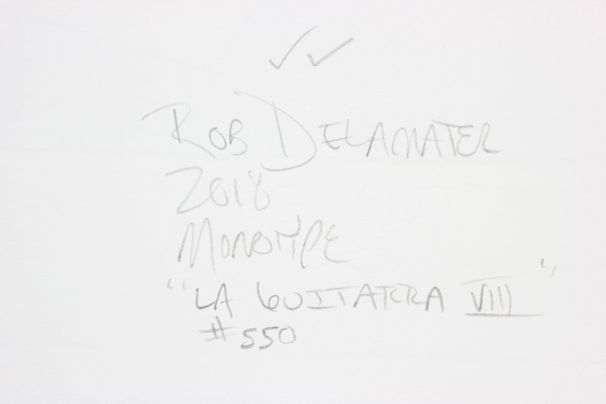 <i>La Guitarra VIII</i><br>2018 Monotype<br><br>#A6655