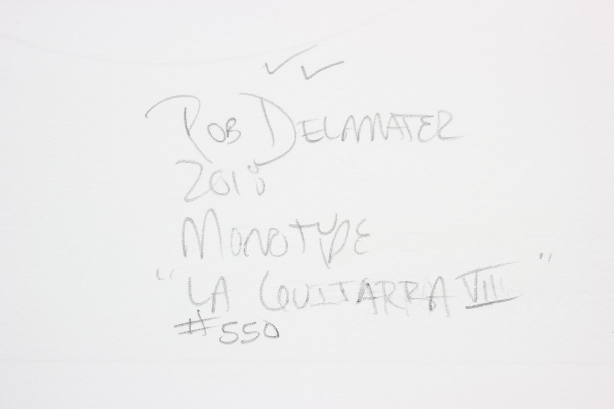 <i>La Guitarra VII</i><br>2018 Monotype<br><br>#A6658