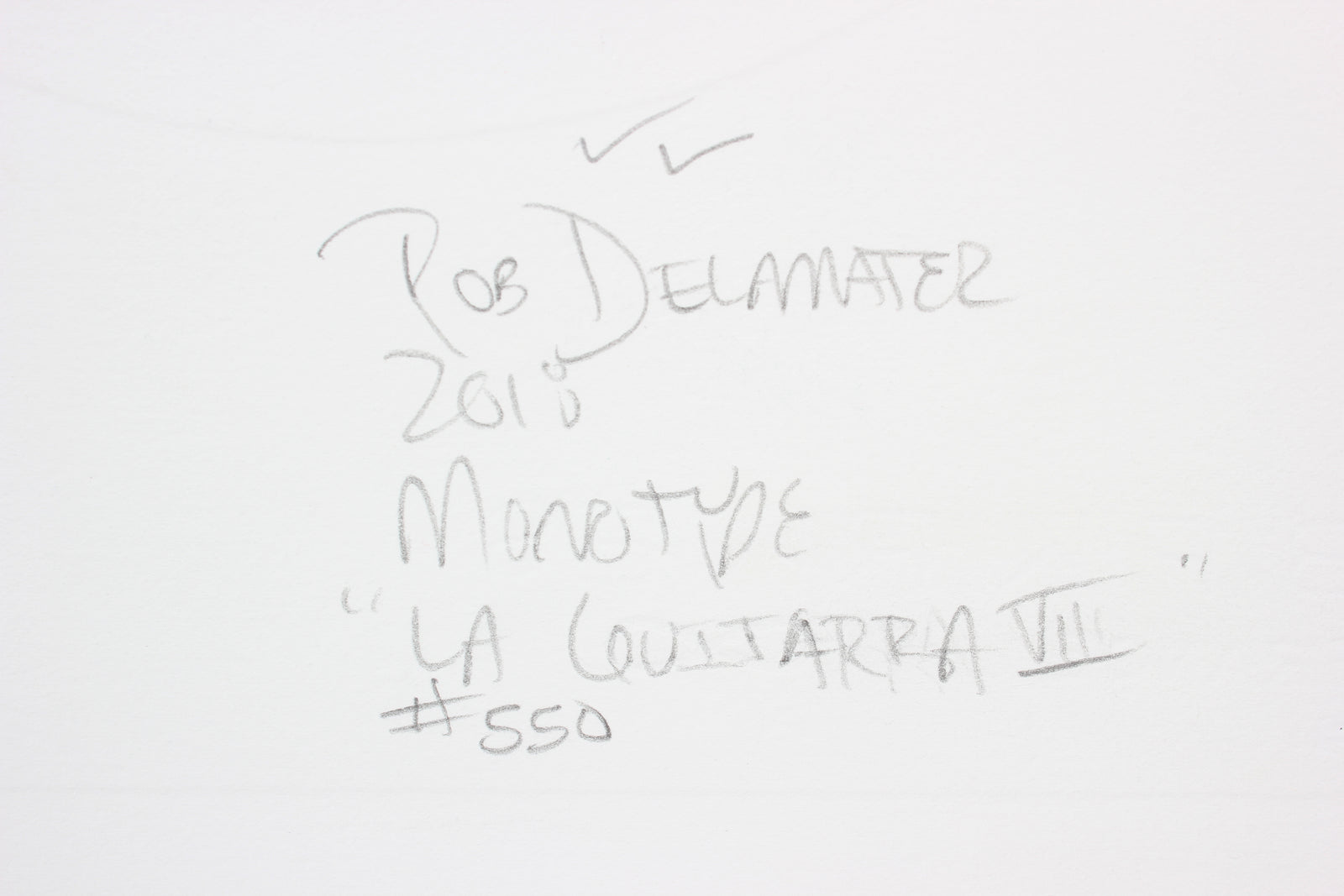 <i>La Guitarra VII</i><br>2018 Monotype<br><br>#A6658