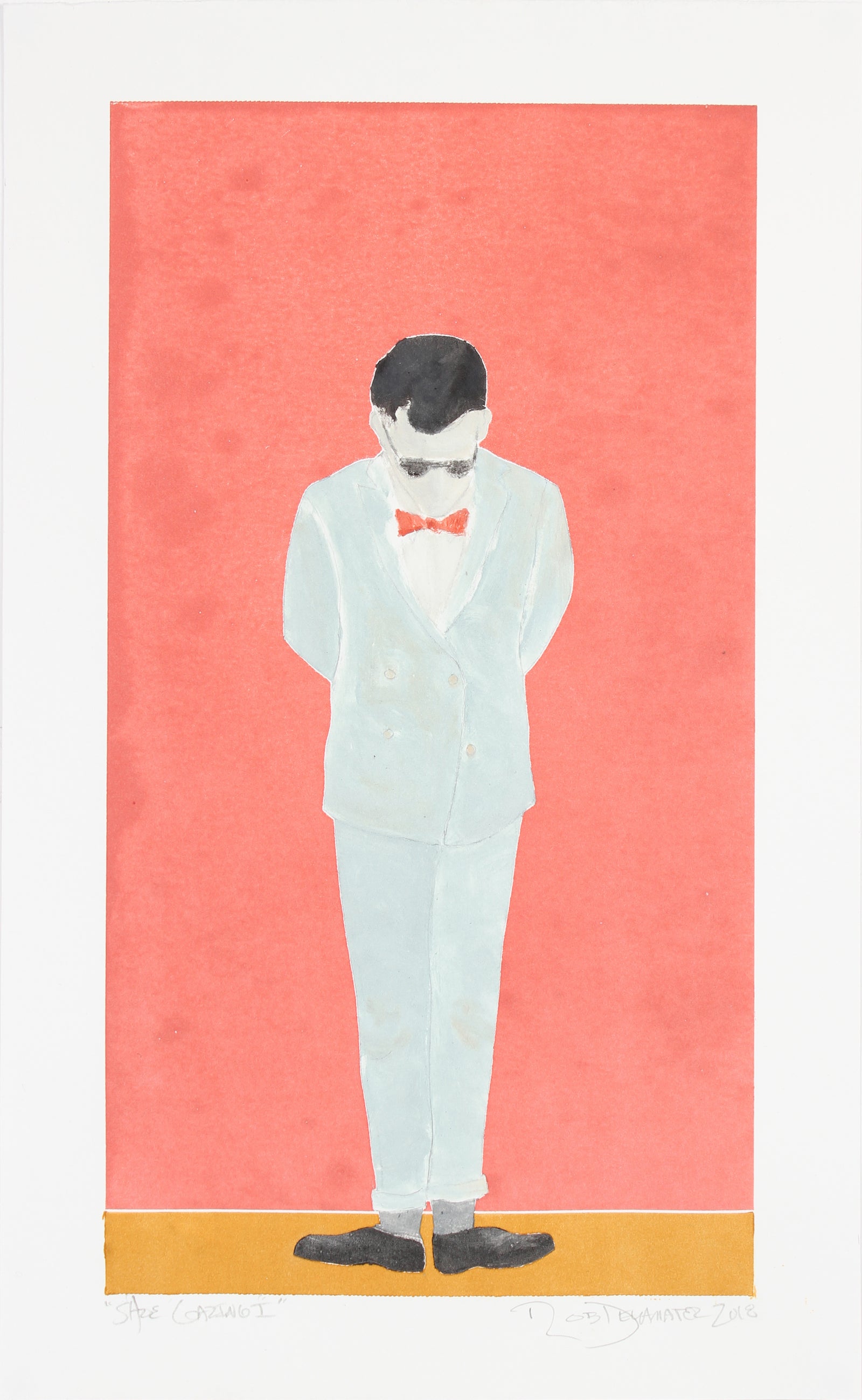 <i>Shoe Gazing I</i><br>2018 Monotype<br><br>#A6790