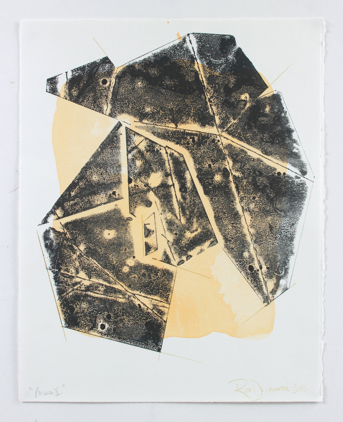 <i>Paloma II</i> <br>2018 Monotype on Paper <br><br>#A7122