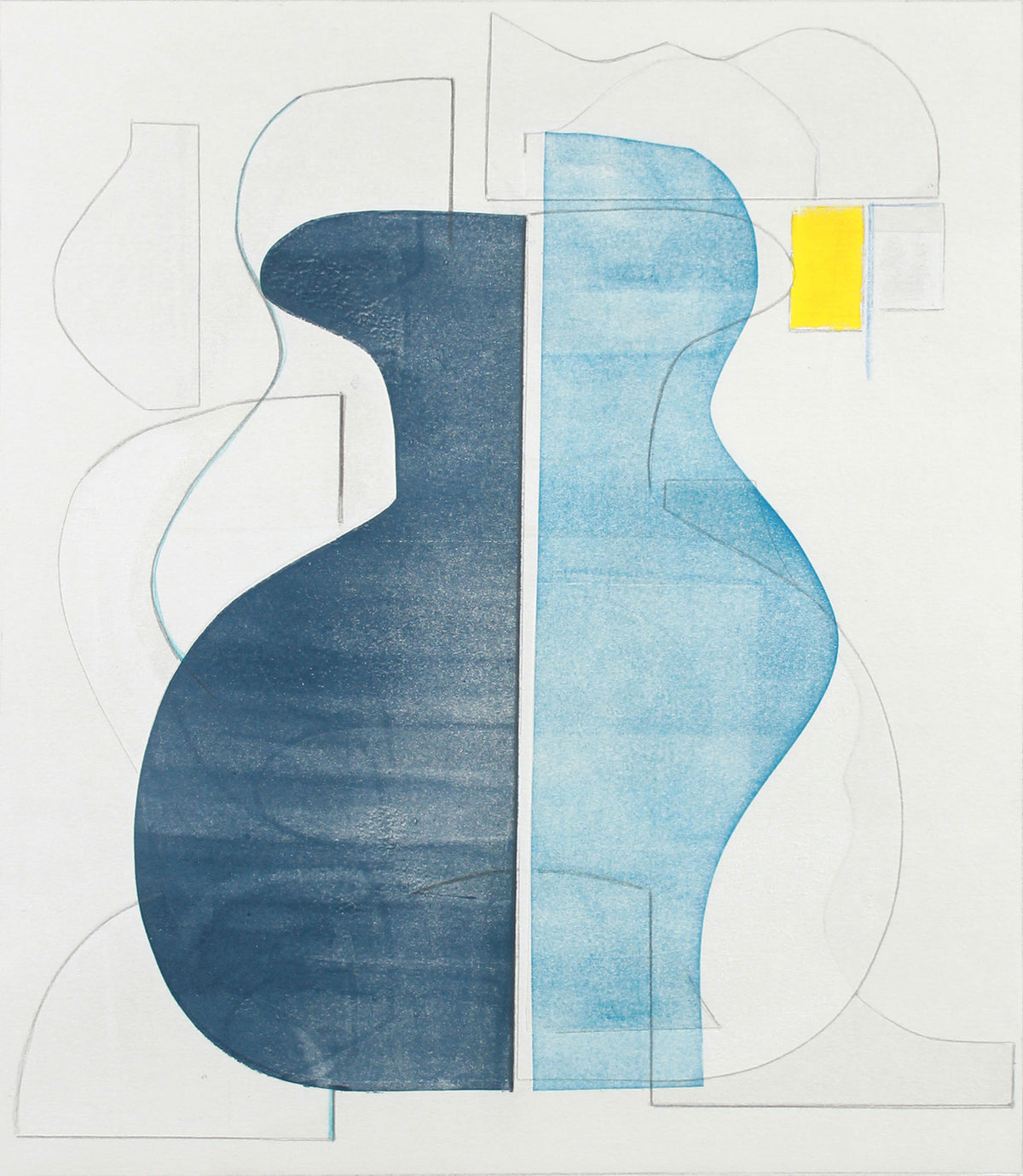 <i>Pottery Forms V </i><br>2018 Monotype <br><br>#A7127