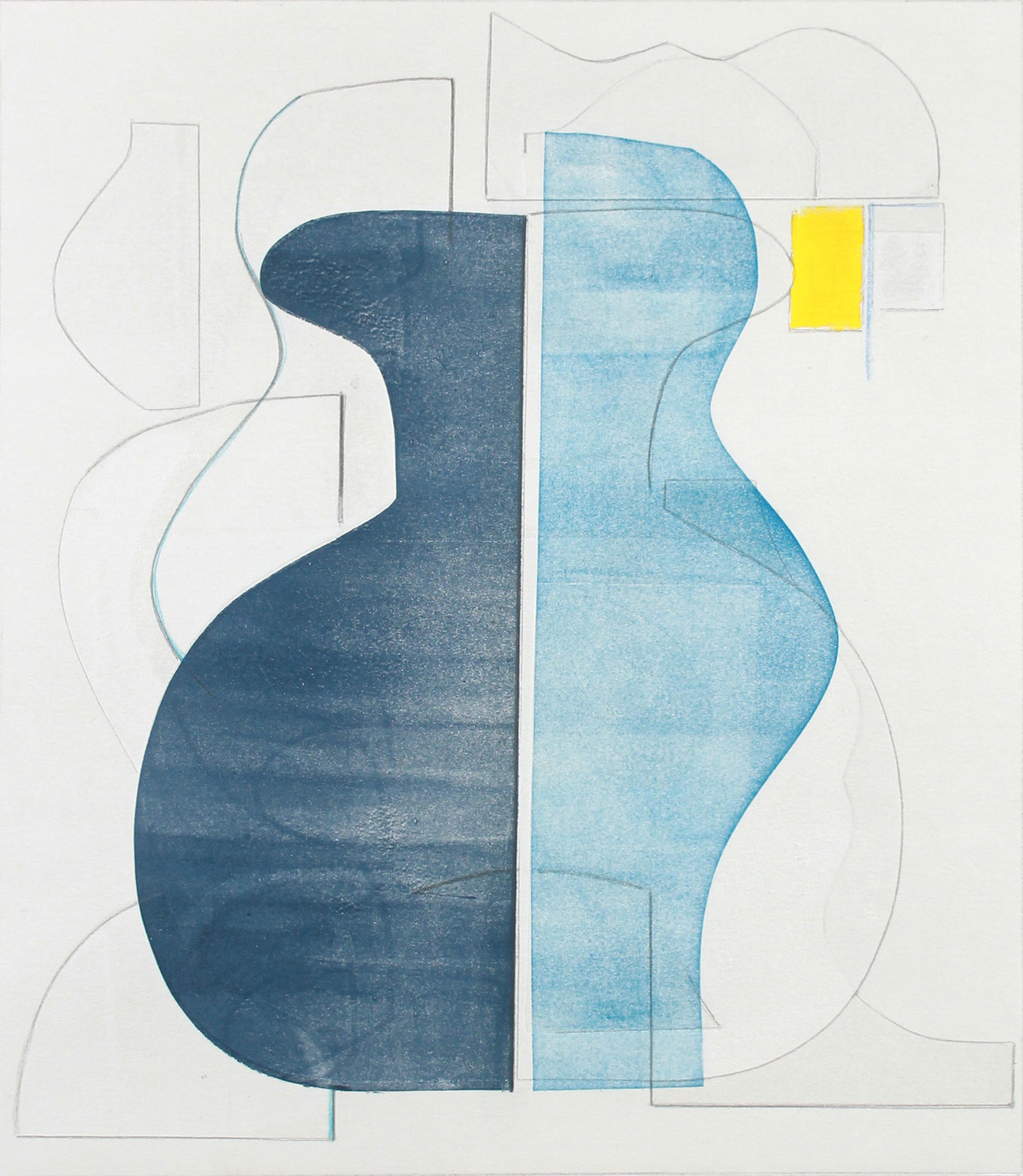 <i>Pottery Forms V </i><br>2018 Monotype <br><br>#A7127