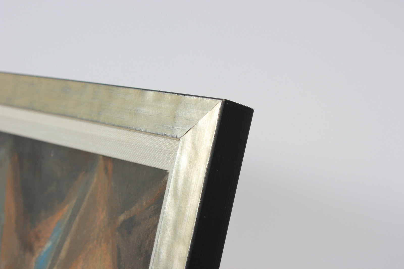 Colorful Angular Abstract <br>Late 1950s Mixed Media on Masonite <br><br>#A7207