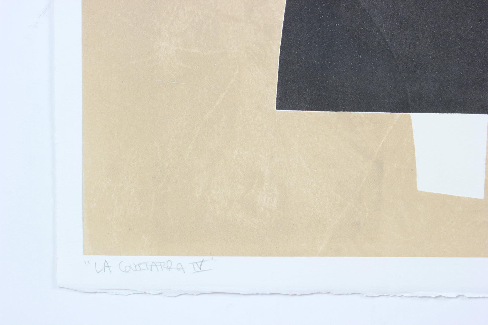 <i>La Guitarra IV</i> <br>2018 Monotype <br><br>#A7245