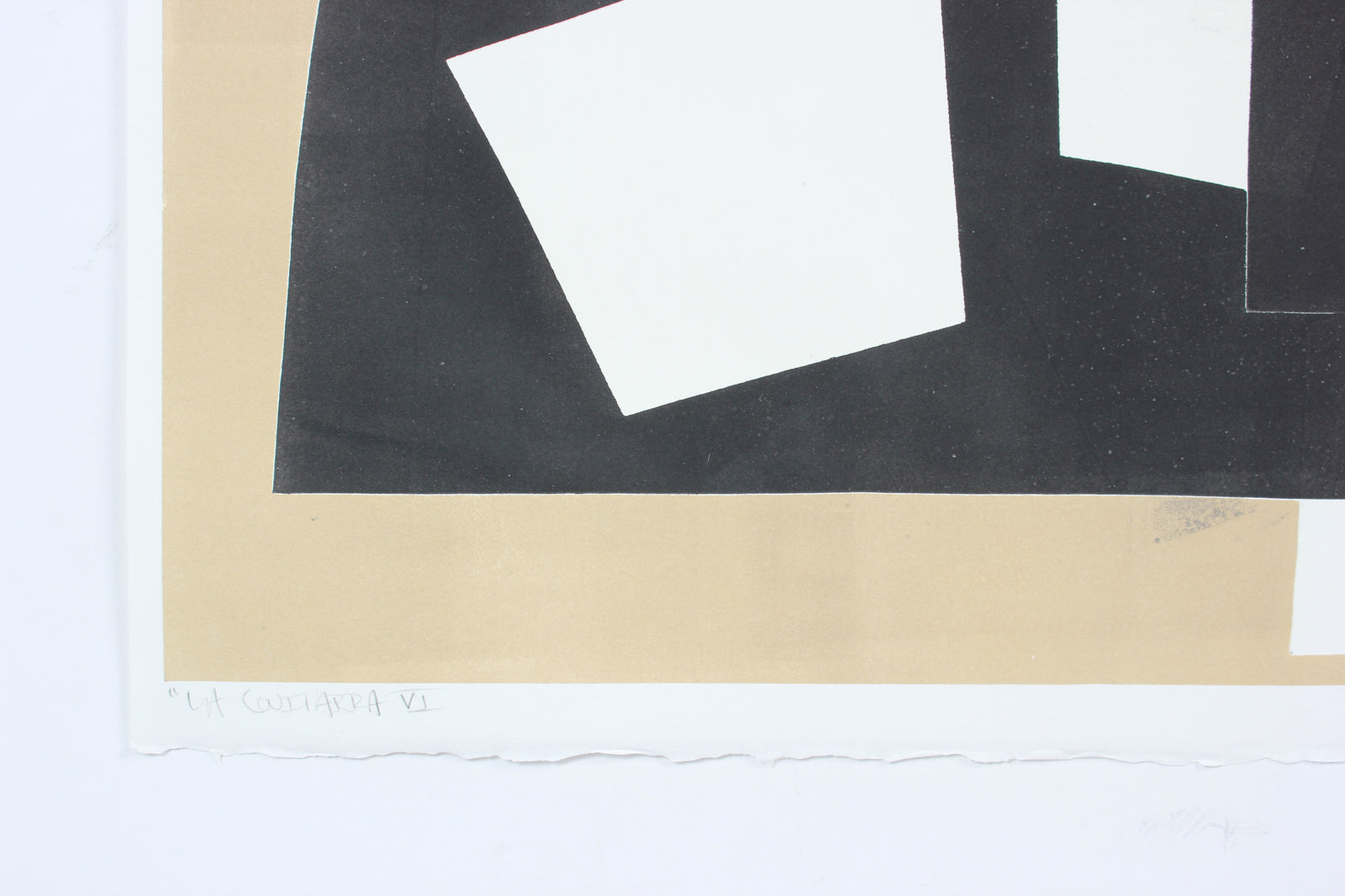 <i>La Guitarra VI</i> <br>2018 Monotype <br><br>#A7249