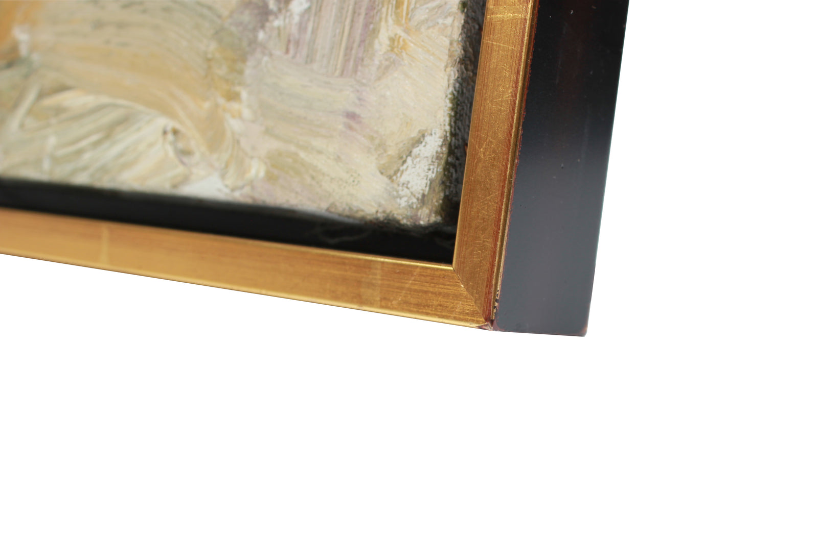 Stormy Expressionist Landscape <br>1992 Oil <br><br>#A7368