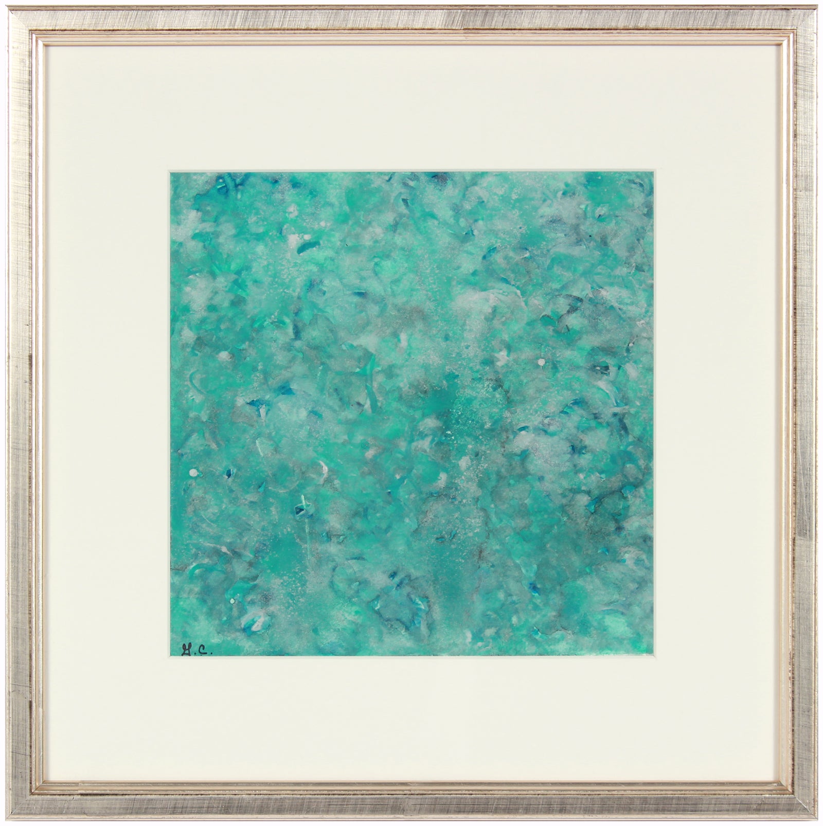 <i>Warm Pond, Rain</i> <br>2018-19 Gouache <br><br>#A7434