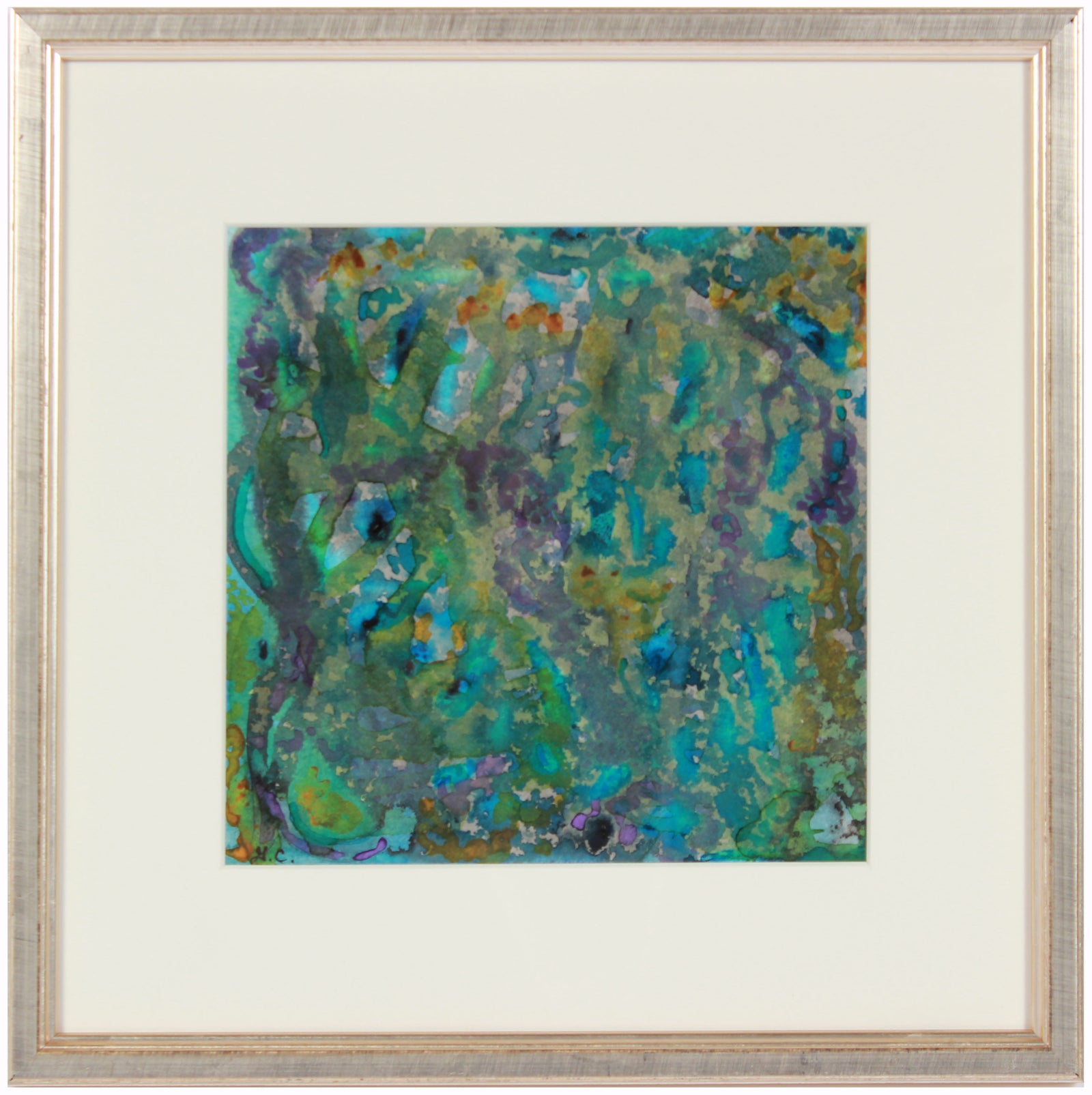 <i>Warm Pond, Shade</i> <br>2018-19 Gouache <br><br>#A7435