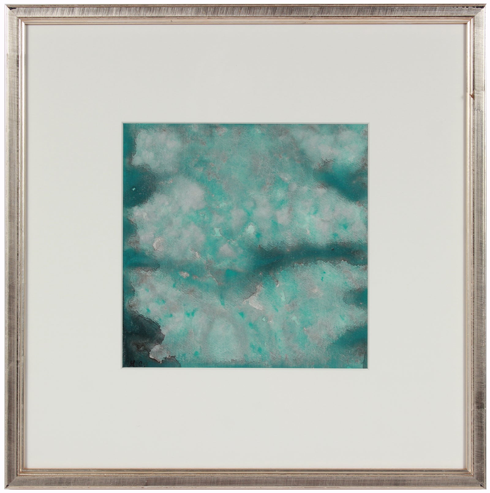 <i>Warm Pond, Cloudy</i> <br>2018-19 Gouache & Watercolor <br><br>#A7437