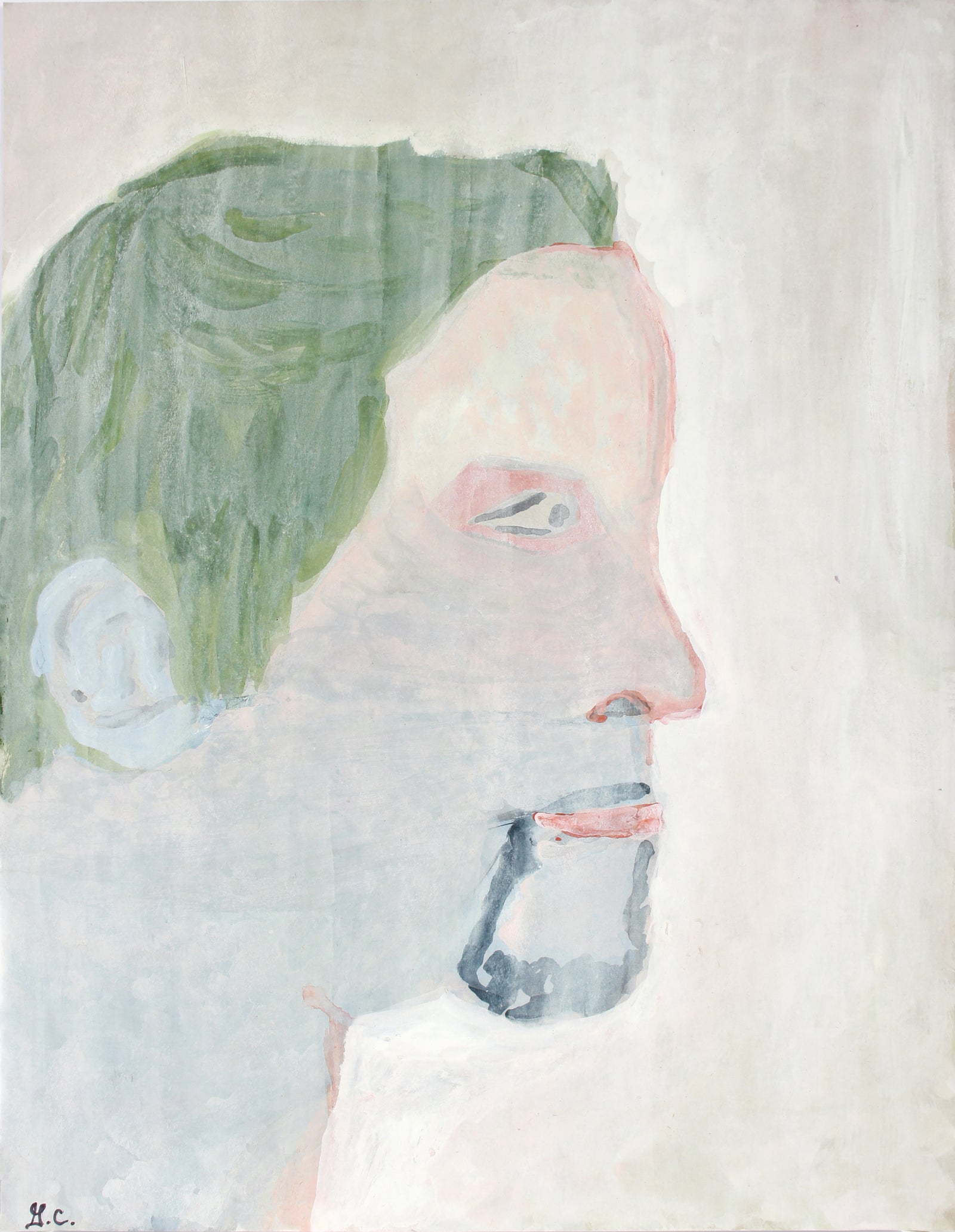 <i>Green</i> <br>2018-19 Mixed Media <br><br>#A7451