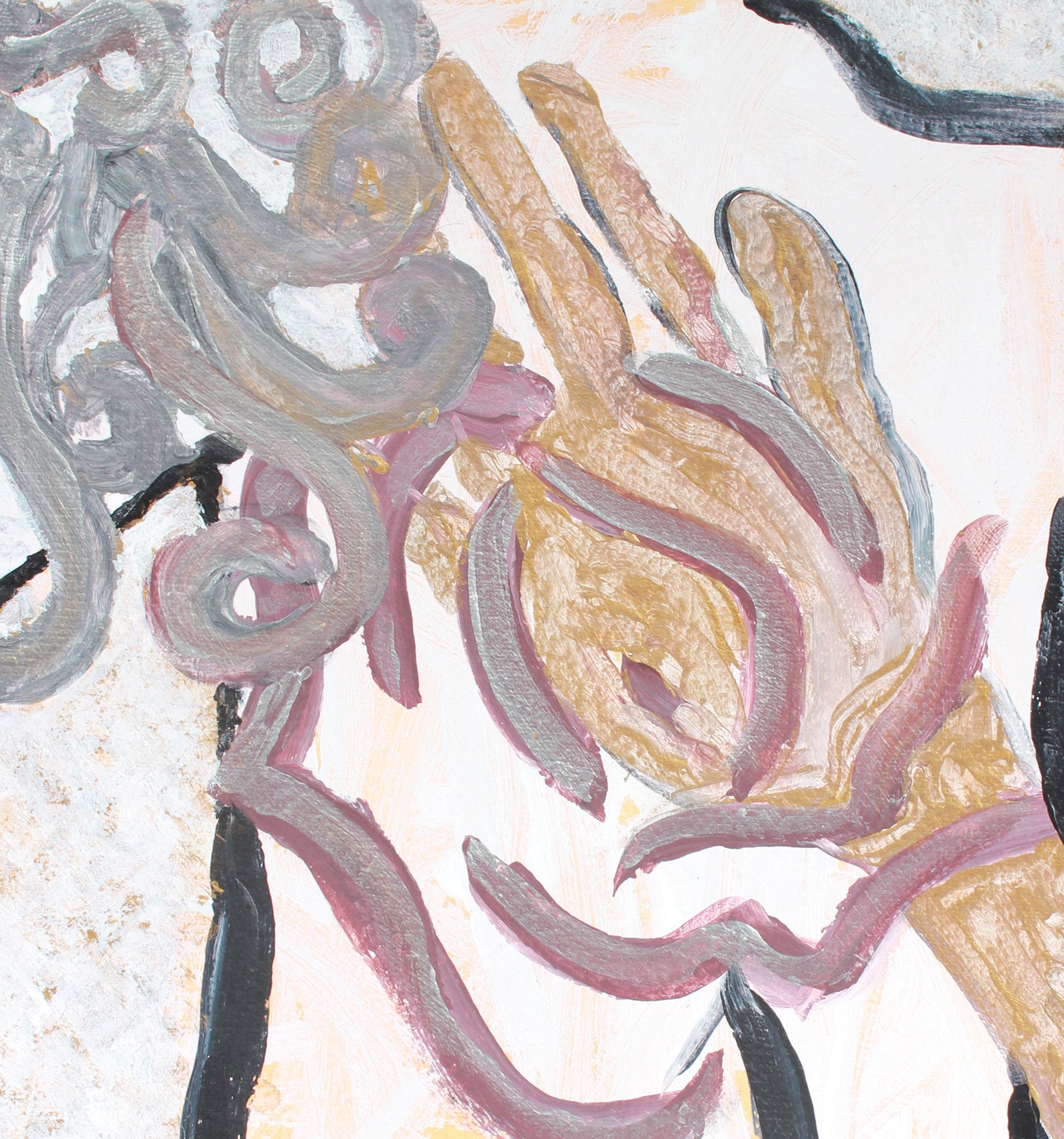 <i>Tattooed Suzanna</i> <br>2018 Acrylic <br><br>#A7454