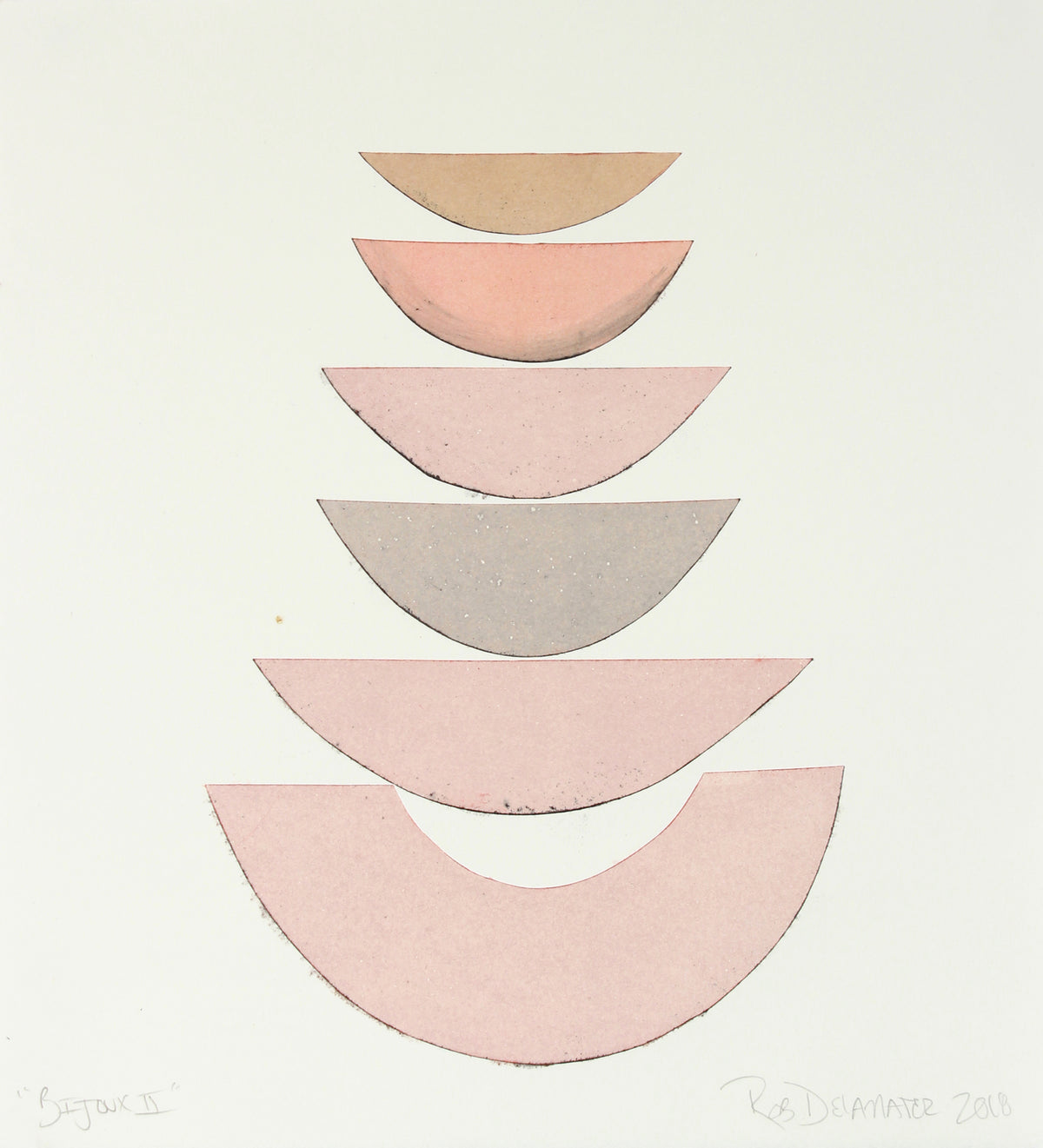 <i>Bijoux II</i> <br>2018 Monotype <br><br>#A7557