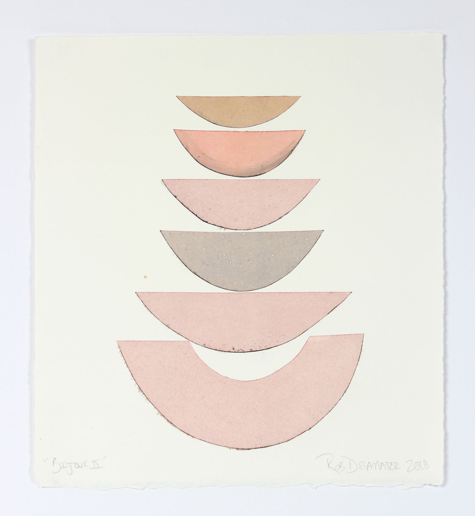 <i>Bijoux II</i> <br>2018 Monotype <br><br>#A7557