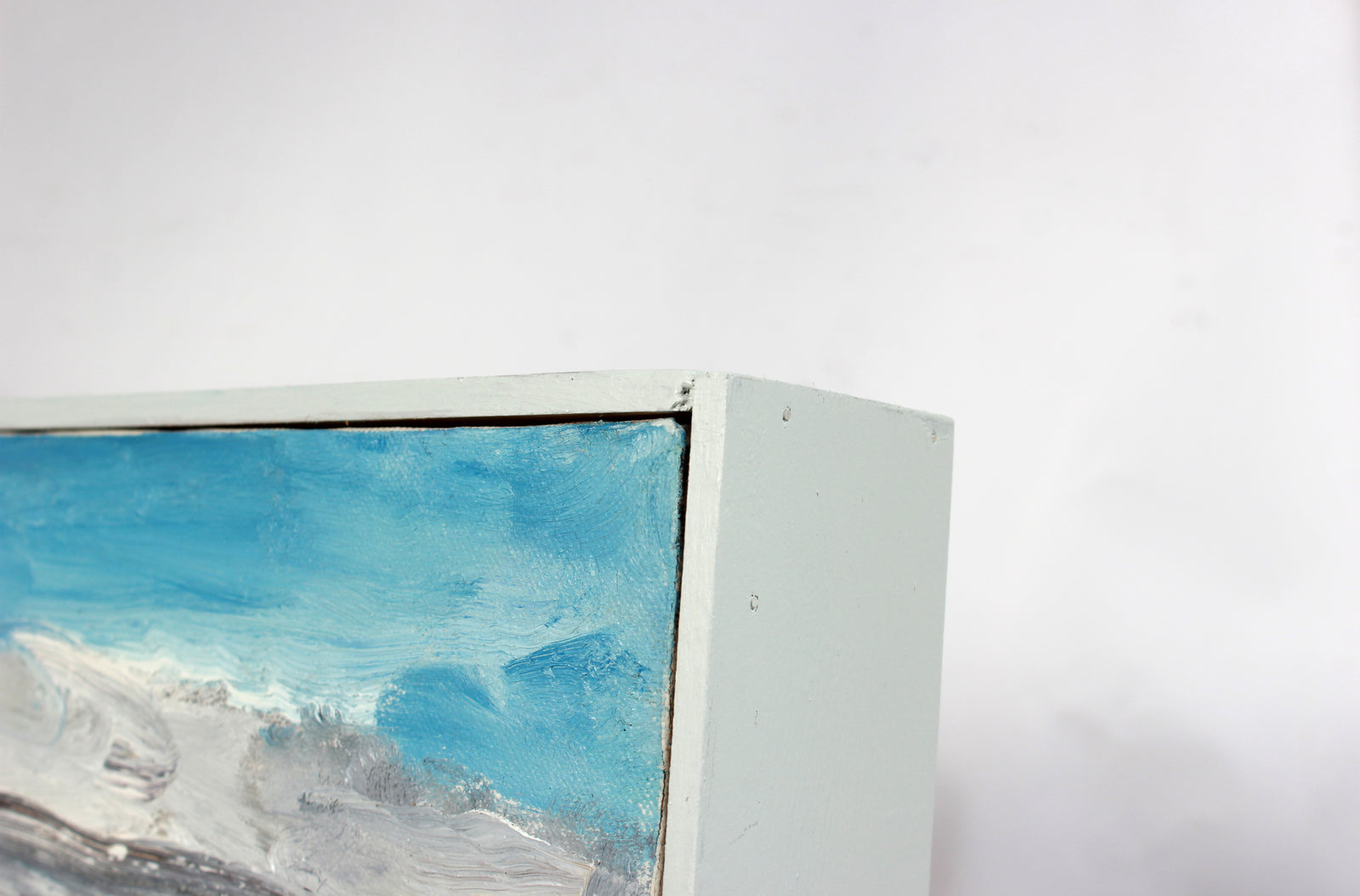 Serene Bay Area Expressionist Landscape <br>1989 Oil <br><br>#A7569