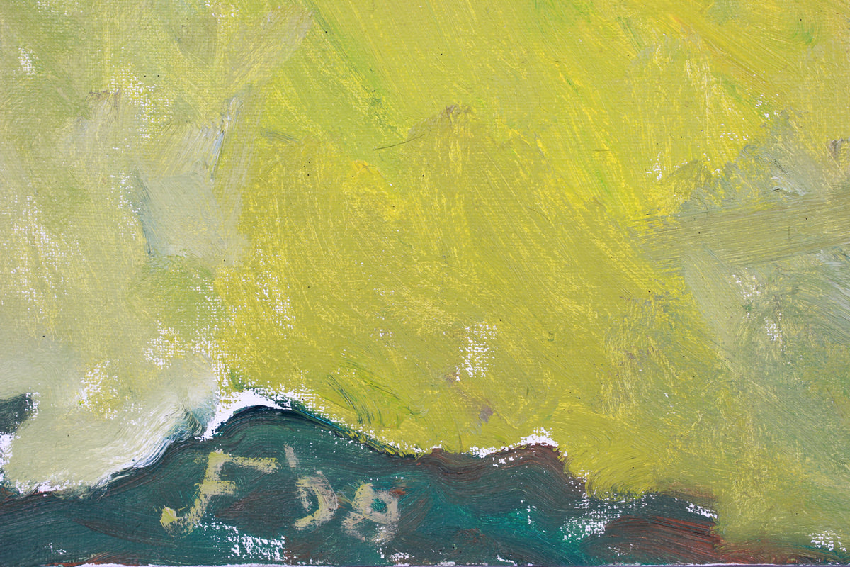 <i>Clement St. Park</i> <br>1989 San Francisco Oil <br><br>#A7575