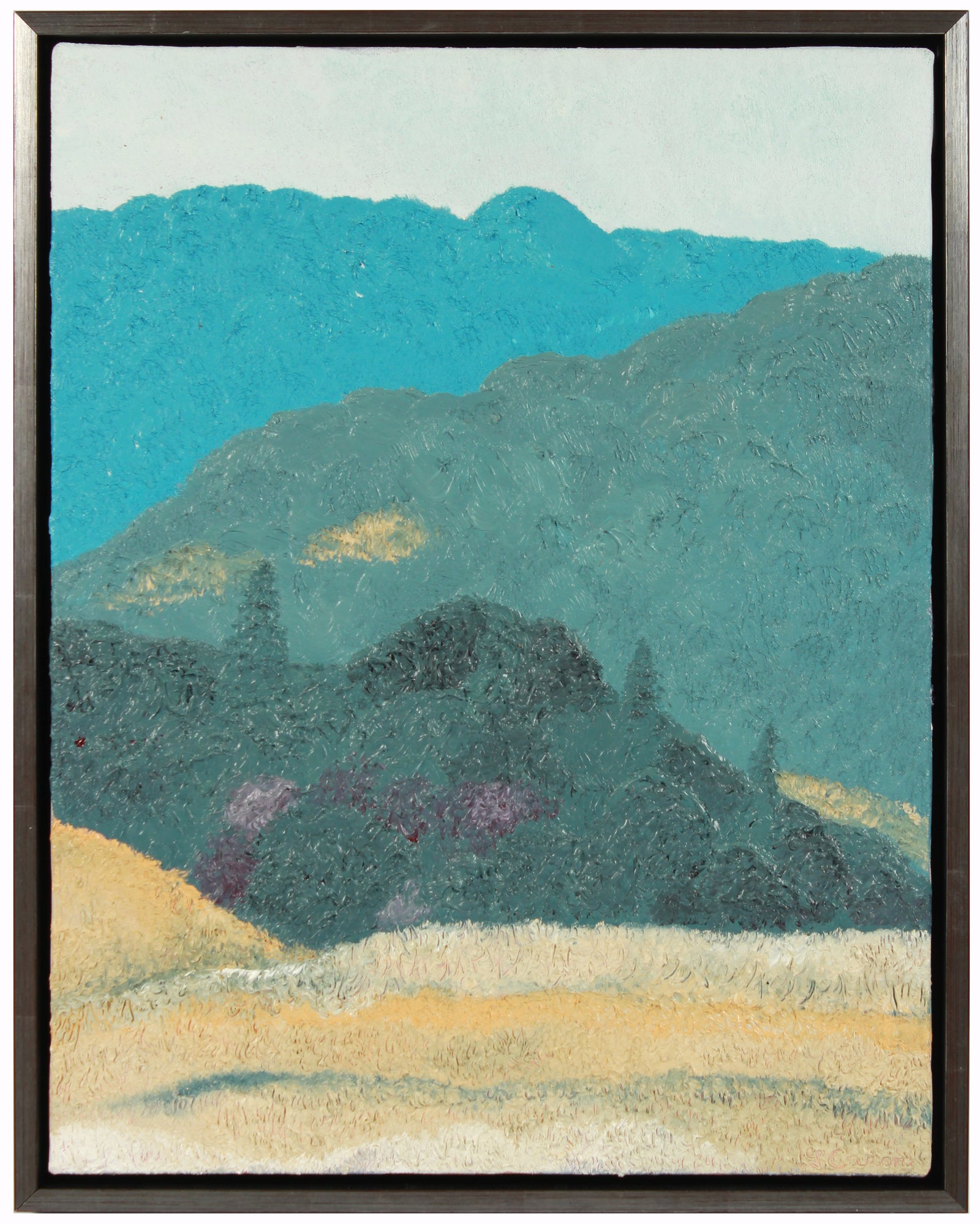 <i>Pine Ridge</i>, Mendocino <br>2018 Oil <br><br>#A7718