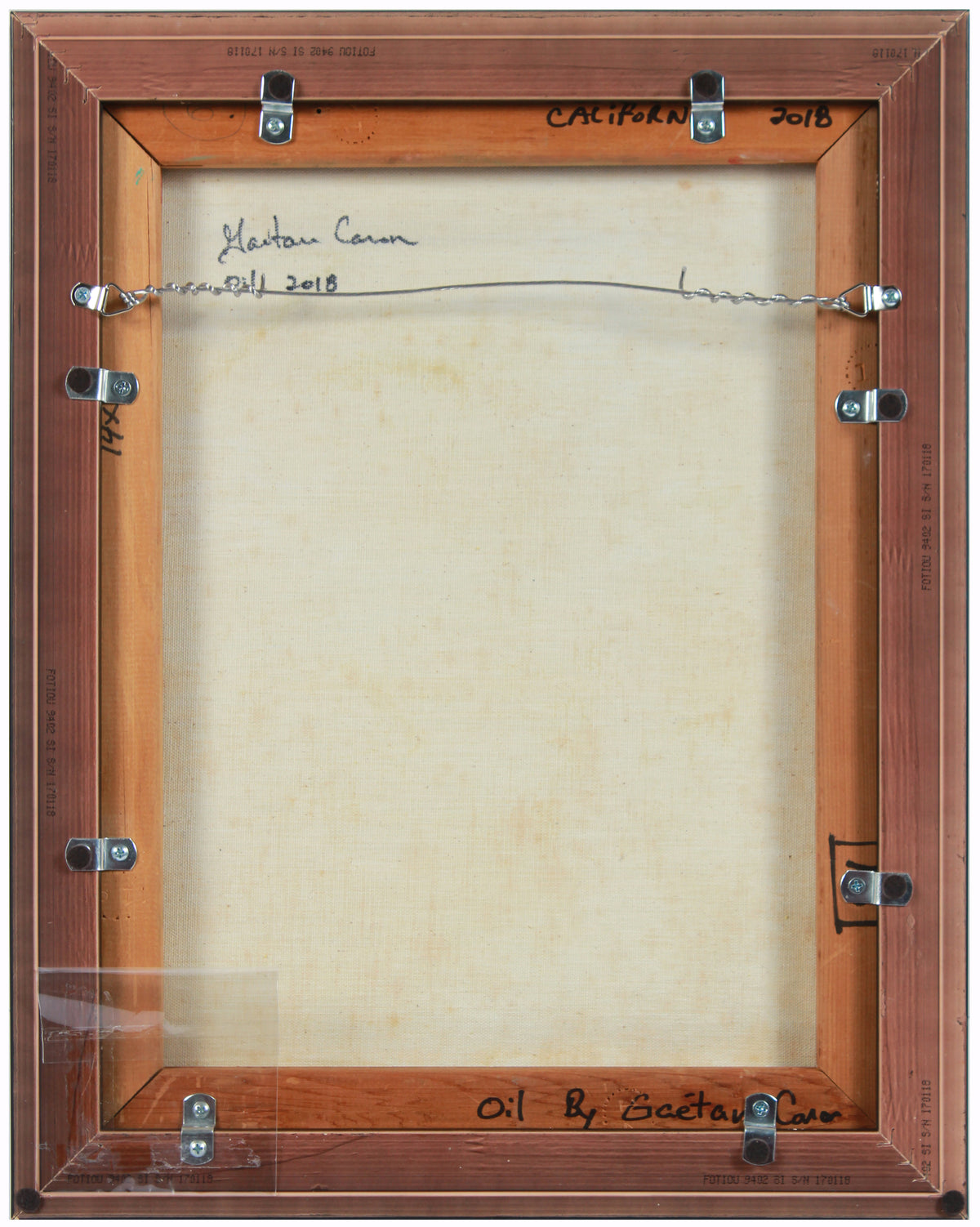 <i>Pine Ridge</i>, Mendocino <br>2018 Oil <br><br>#A7718