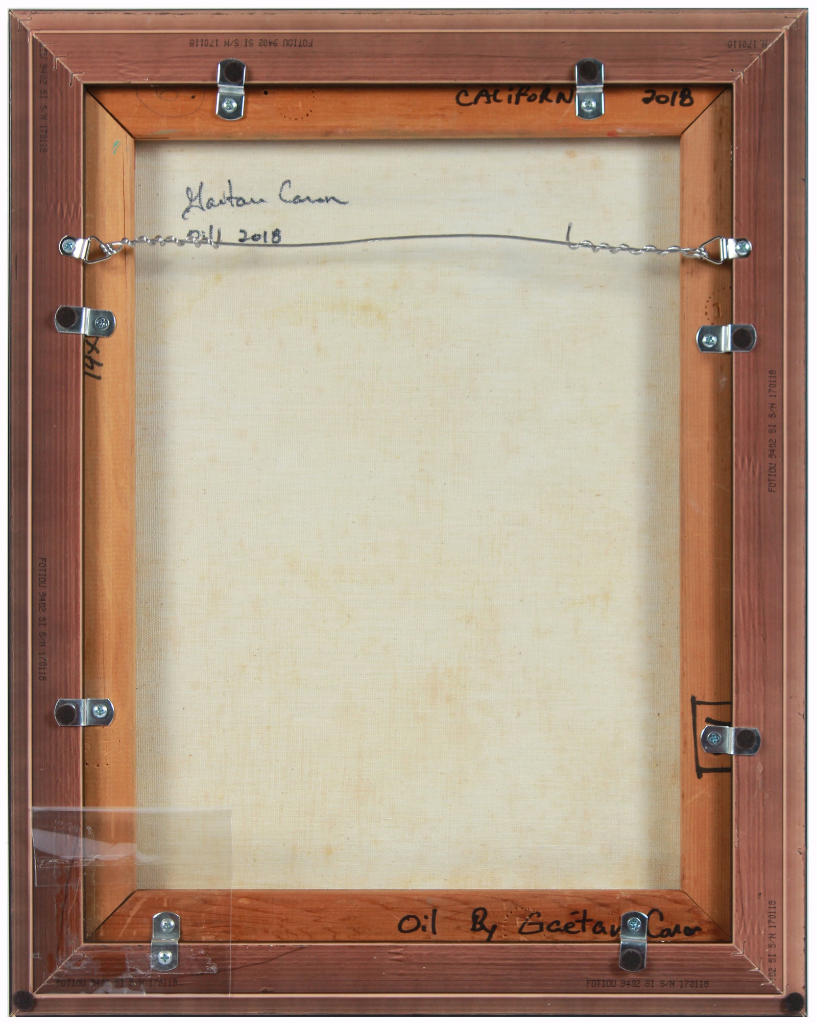 <i>Pine Ridge</i>, Mendocino <br>2018 Oil <br><br>#A7718