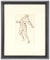 Dancing Striped Pajamas <br>1960s Ink on Paper <br><br>#A7763