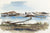 San Rafael Bridge to San Francisco <br>Mid-Late 20th Century Watercolor <br><br>#A7773