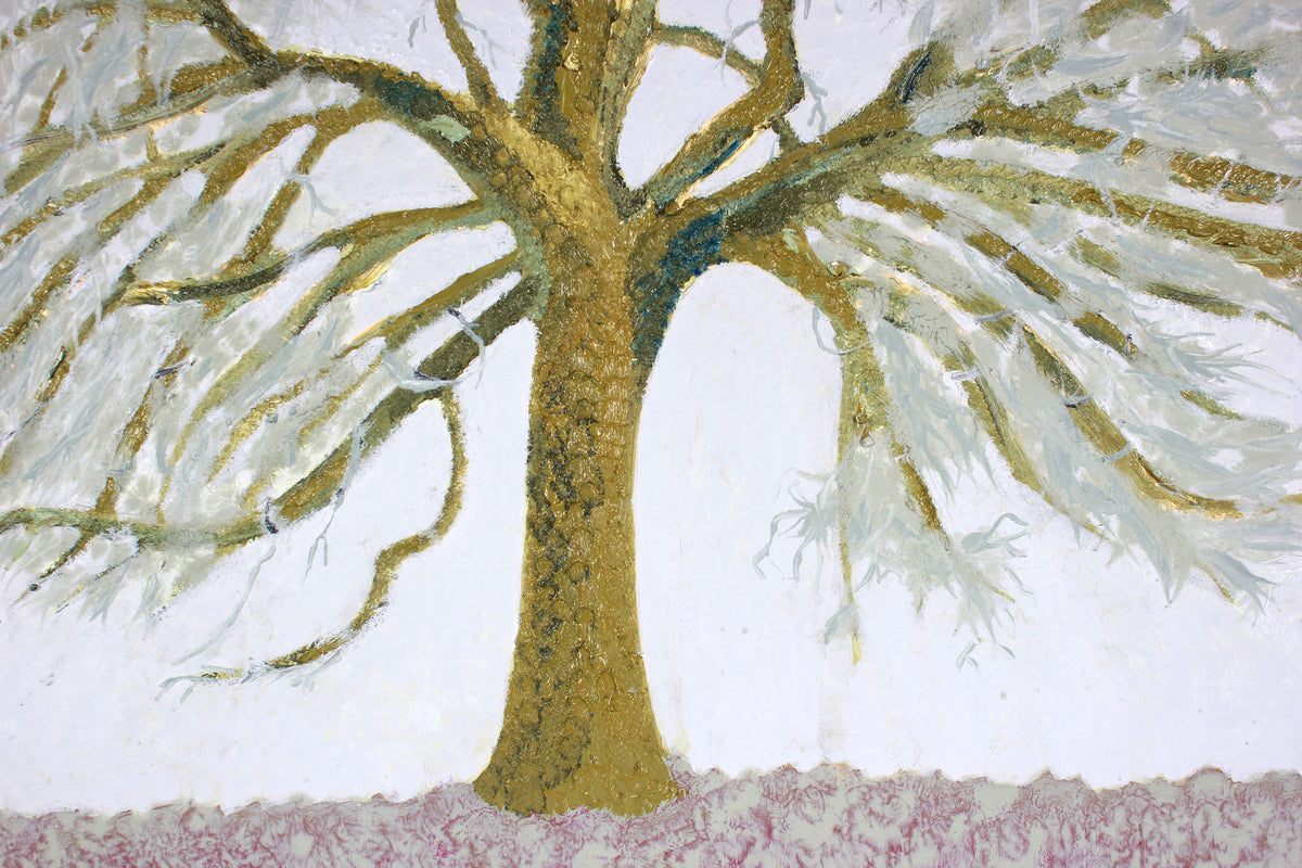 <i>Silvery Sage Lichen & Moss</i> <br>2019 Oil <br><br>#A7821