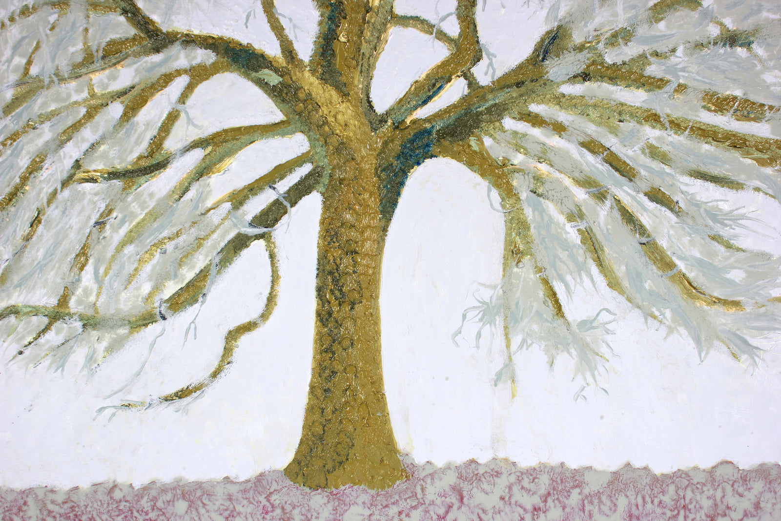 <i>Silvery Sage Lichen & Moss</i> <br>2019 Oil <br><br>#A7821